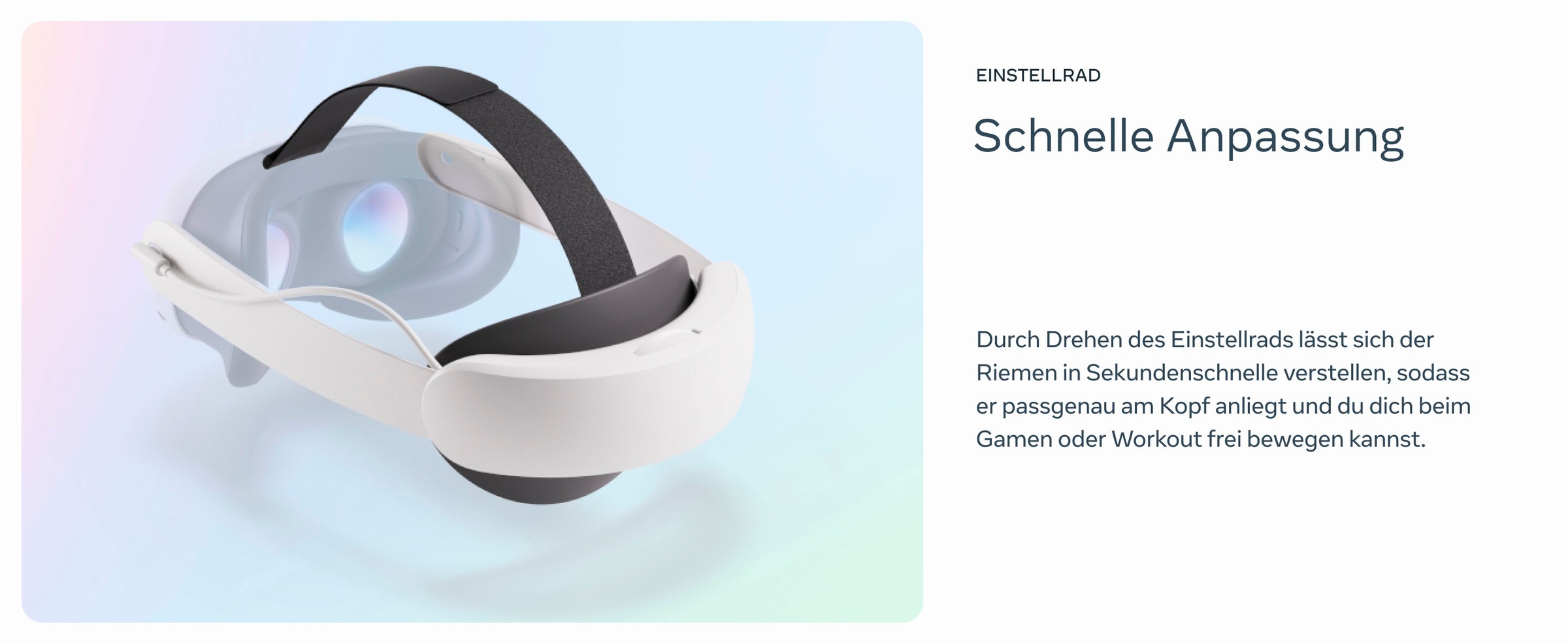 Meta Headset-Halterung »Quest 3 Elite-Riemen mit Akku (Elite Strap with Battery)«
