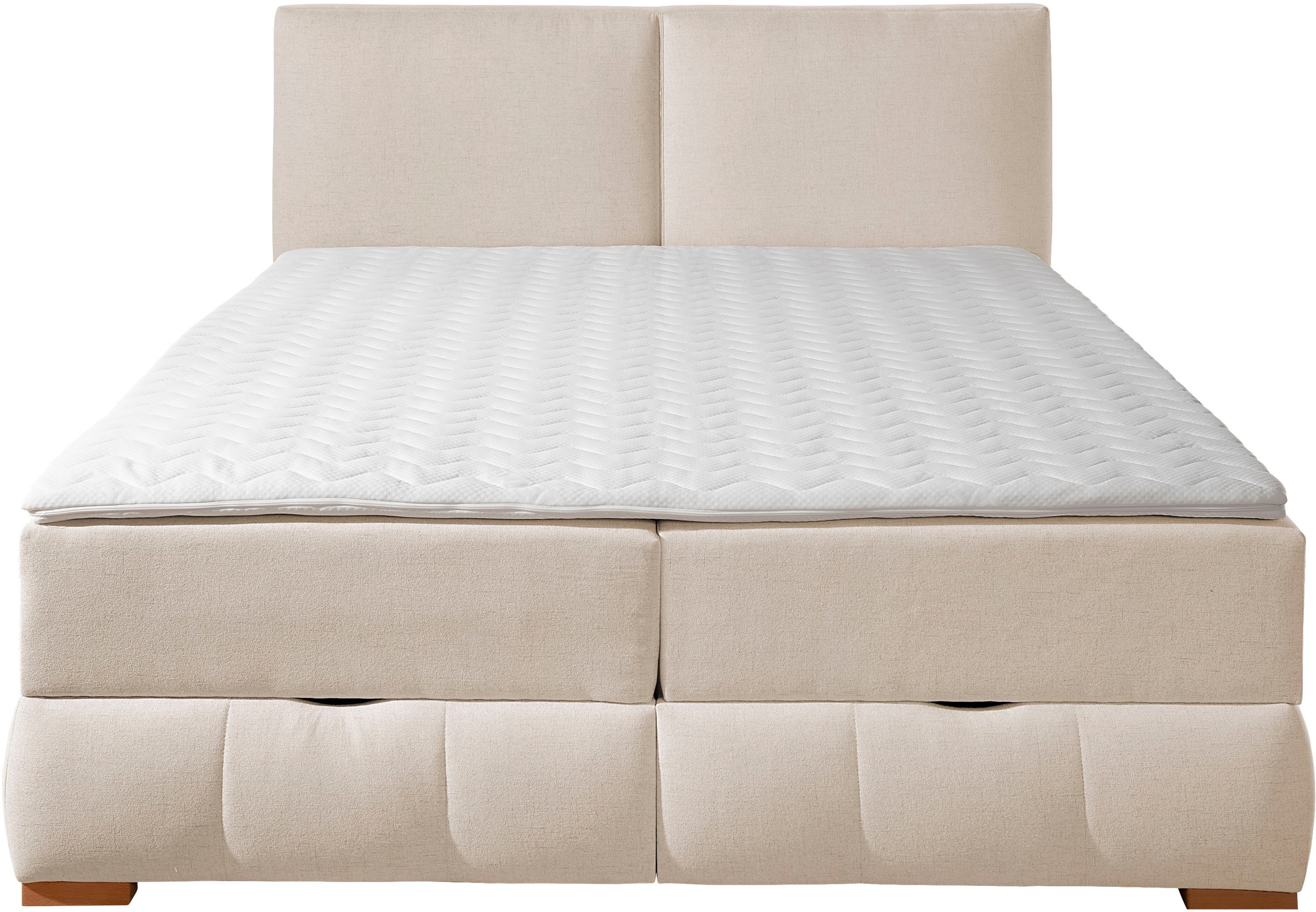 OTTO home Boxbett »Wehma«, in H2, H3 & H4 wählbar, inklusive Topper