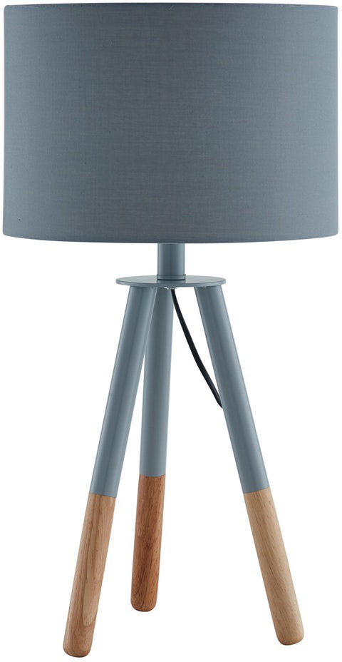 SalesFever Tischleuchte »Liga«, E27, 1 St., Dreibeiniges Stativ, skandinavisches Design