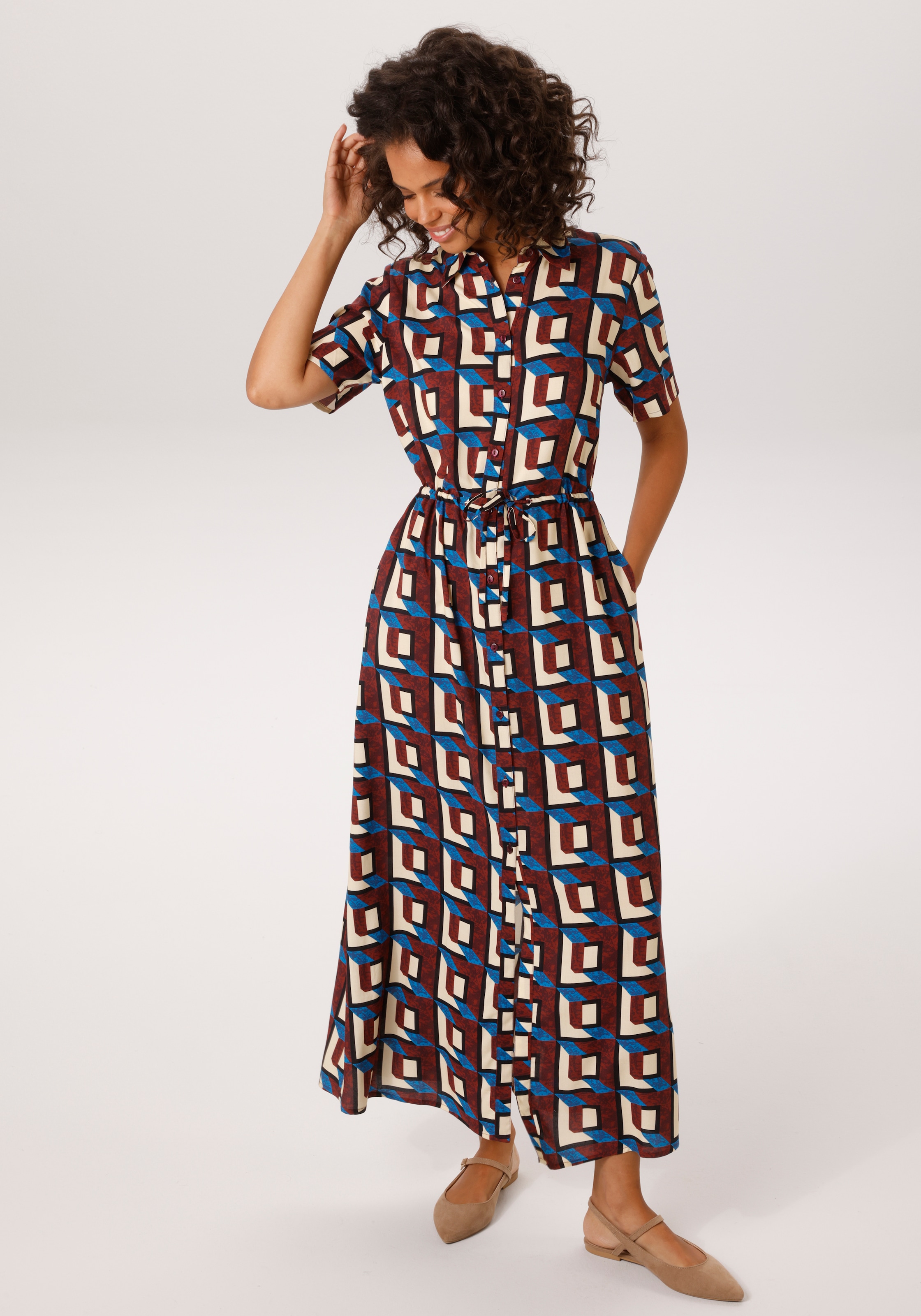 Aniston CASUAL Sommerkleid Eingrifftaschen