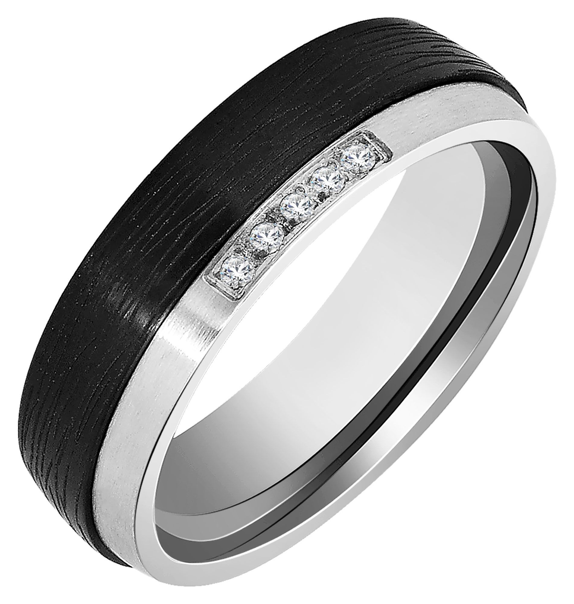 Adelia´s Fingerring »Damen Ring aus Edelstahl«