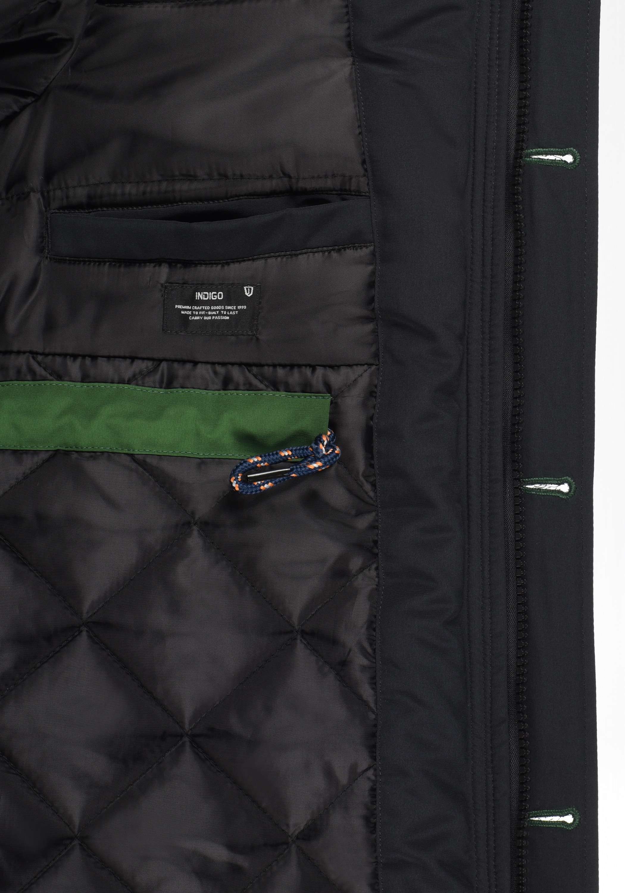 Indicode Langmantel »Parka IDRuffy«