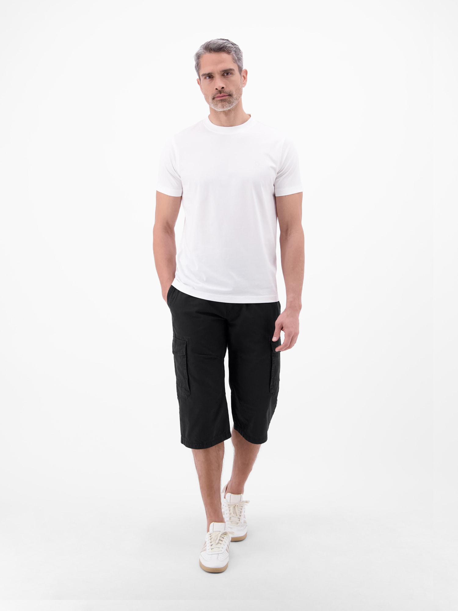 LERROS Cargoshorts »Bermuda mit Cargotaschen, lang geschnitten«