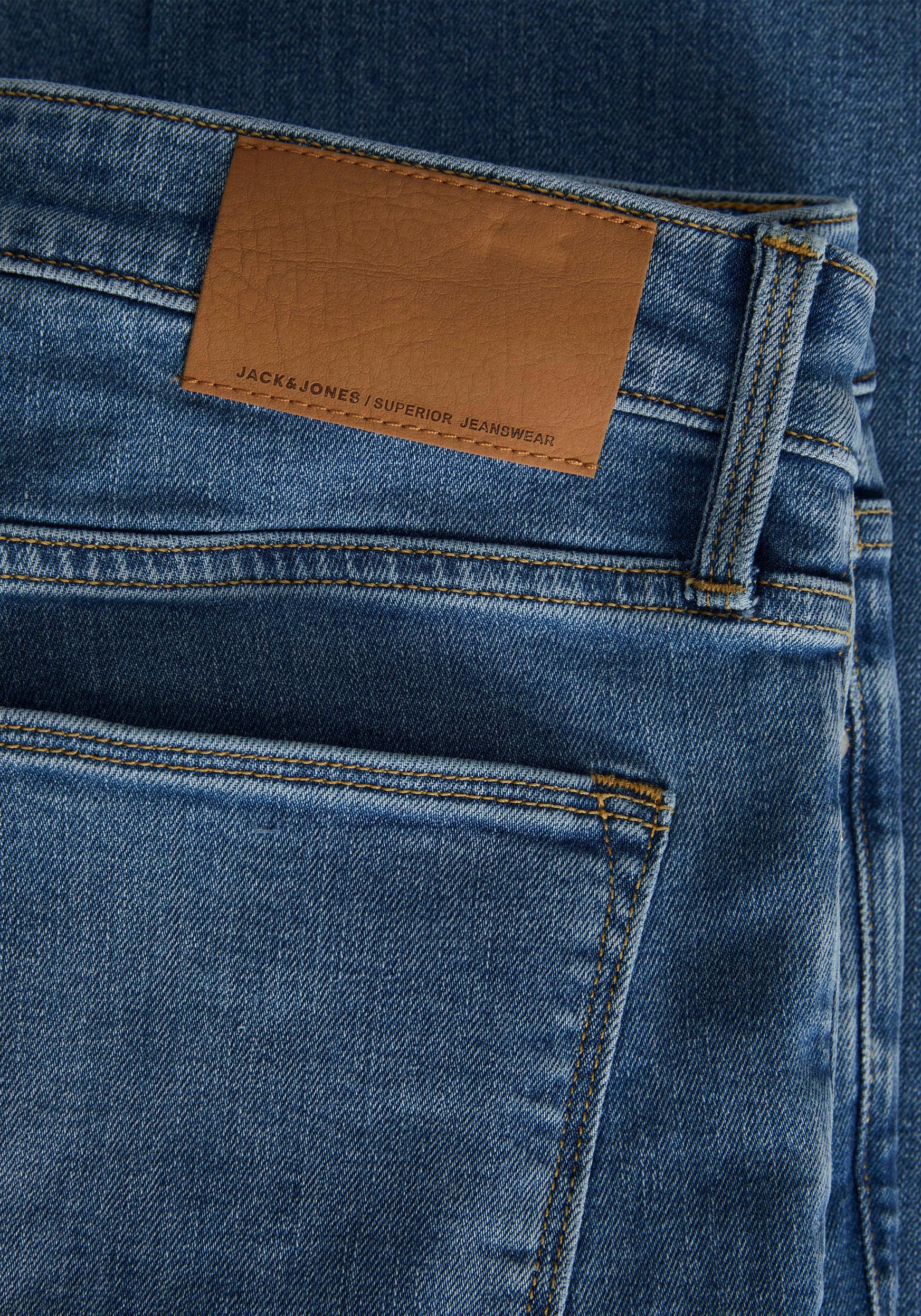 Jack & Jones Slim-fit-Jeans »JJIGLENN JJEVAN AM 377 LID«
