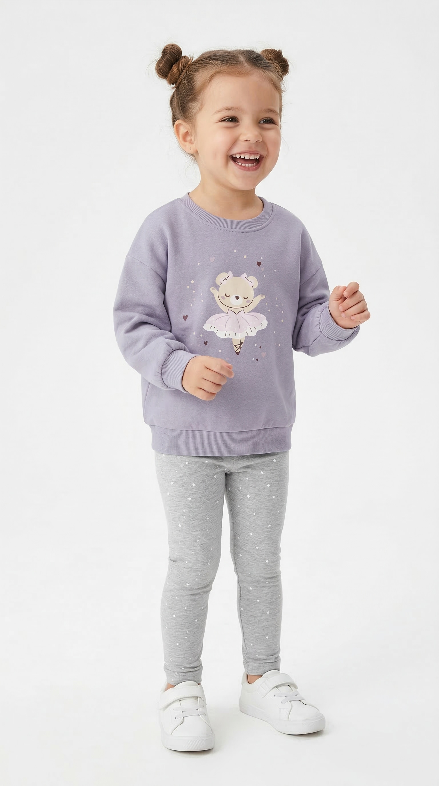 Name It Sweatshirt »NMFVALONA LS LONG RLX SWEAT BRU«
