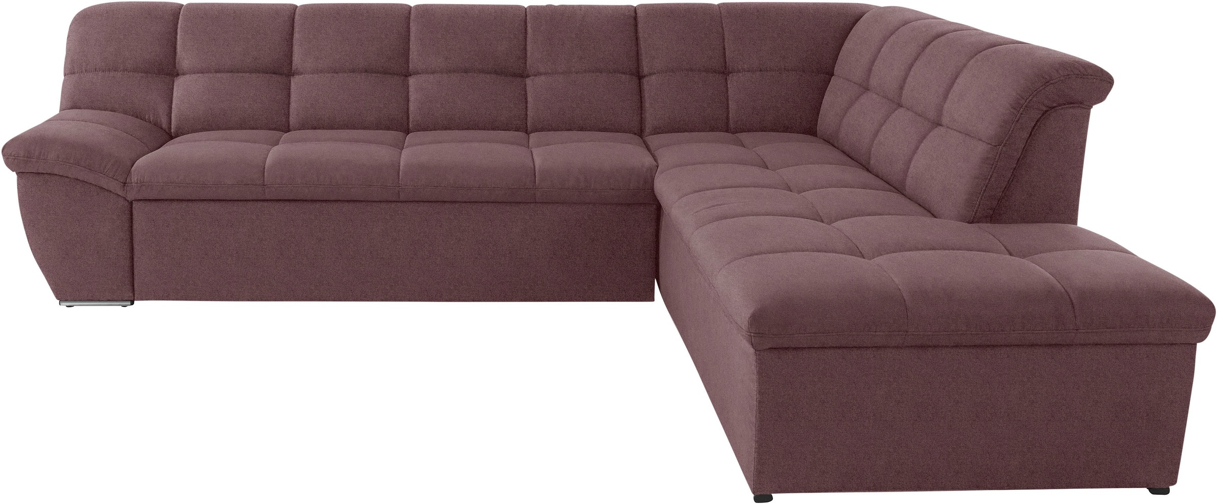 DOMO collection Ecksofa »Lagoa L-Form«, wahlweise mit Bettfunktion, frei im Raum stellbar, große Farbvielfalt