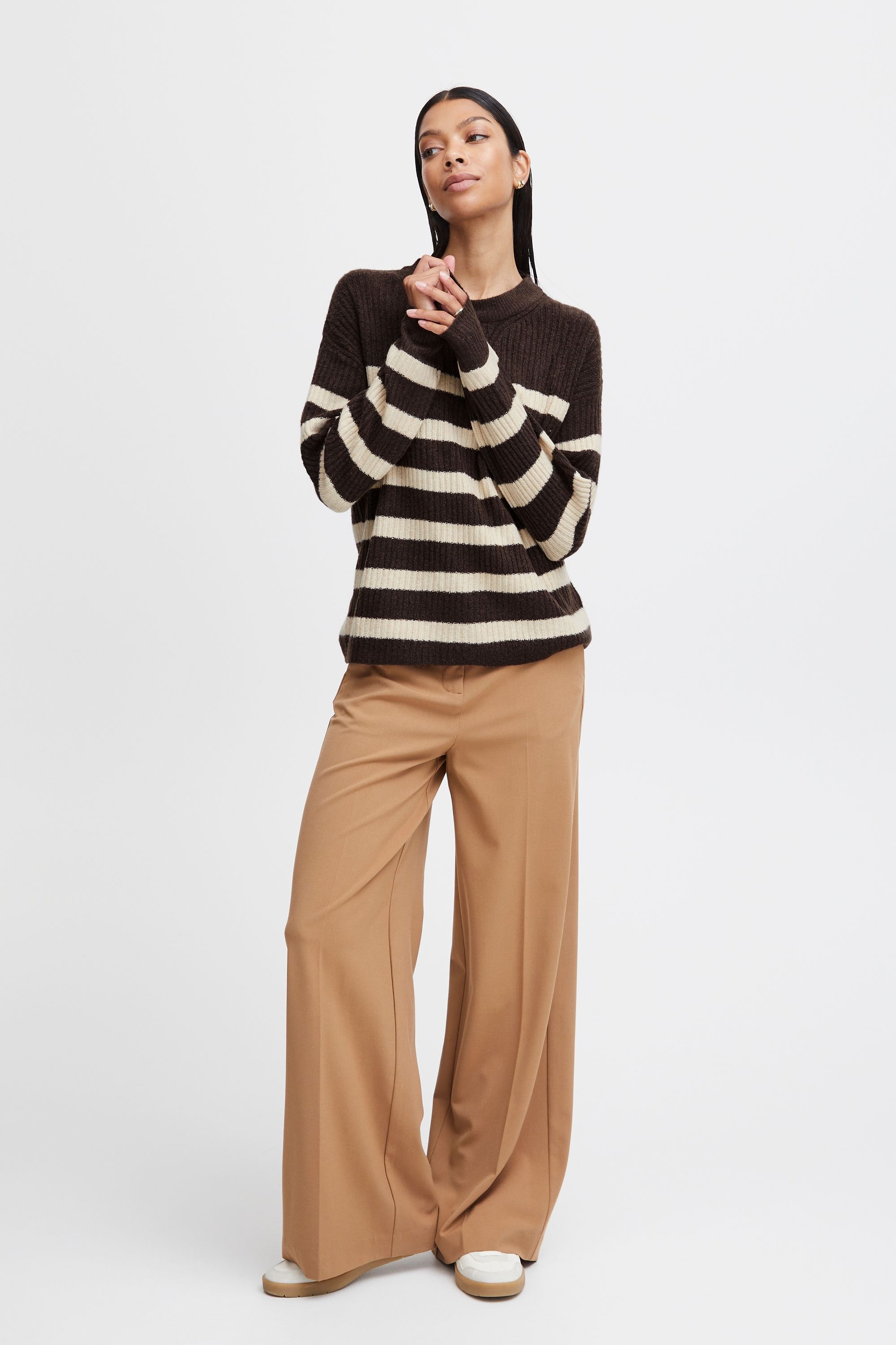 b.young Strickfleece-Pullover »Strickpullover BYOnema«