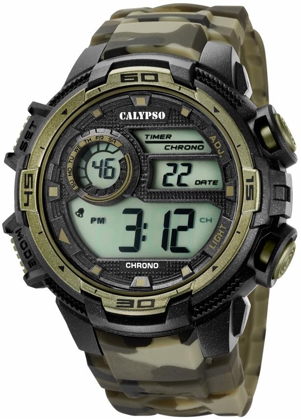 CALYPSO WATCHES Chronograph »K5723/6«, Armbanduhr, Quarzuhr, Herrenuhr, Datum, Digitalanzeige,...