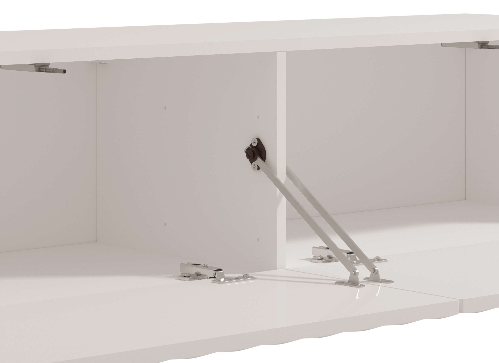 INOSIGN Lowboard »Antibes TV-Lowboard, Breite 192/154/128 cm, TV-Schrank«, TV-Kommode, 3D-Fronten, Push-To-Open-Funktion, Wandmonatage