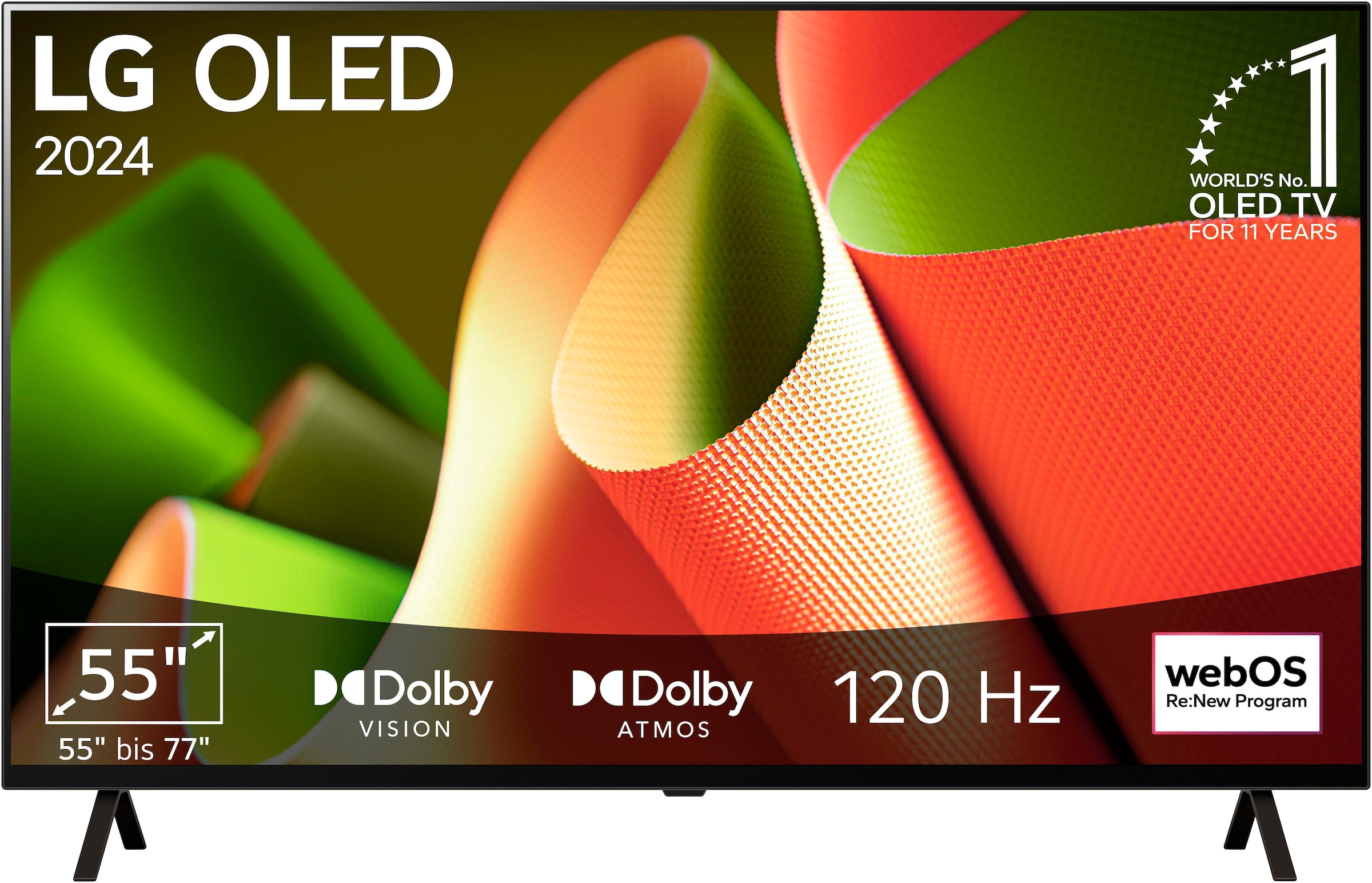 OLED-Fernseher, 139 cm/55 Zoll, 4K Ultra HD, Smart-TV