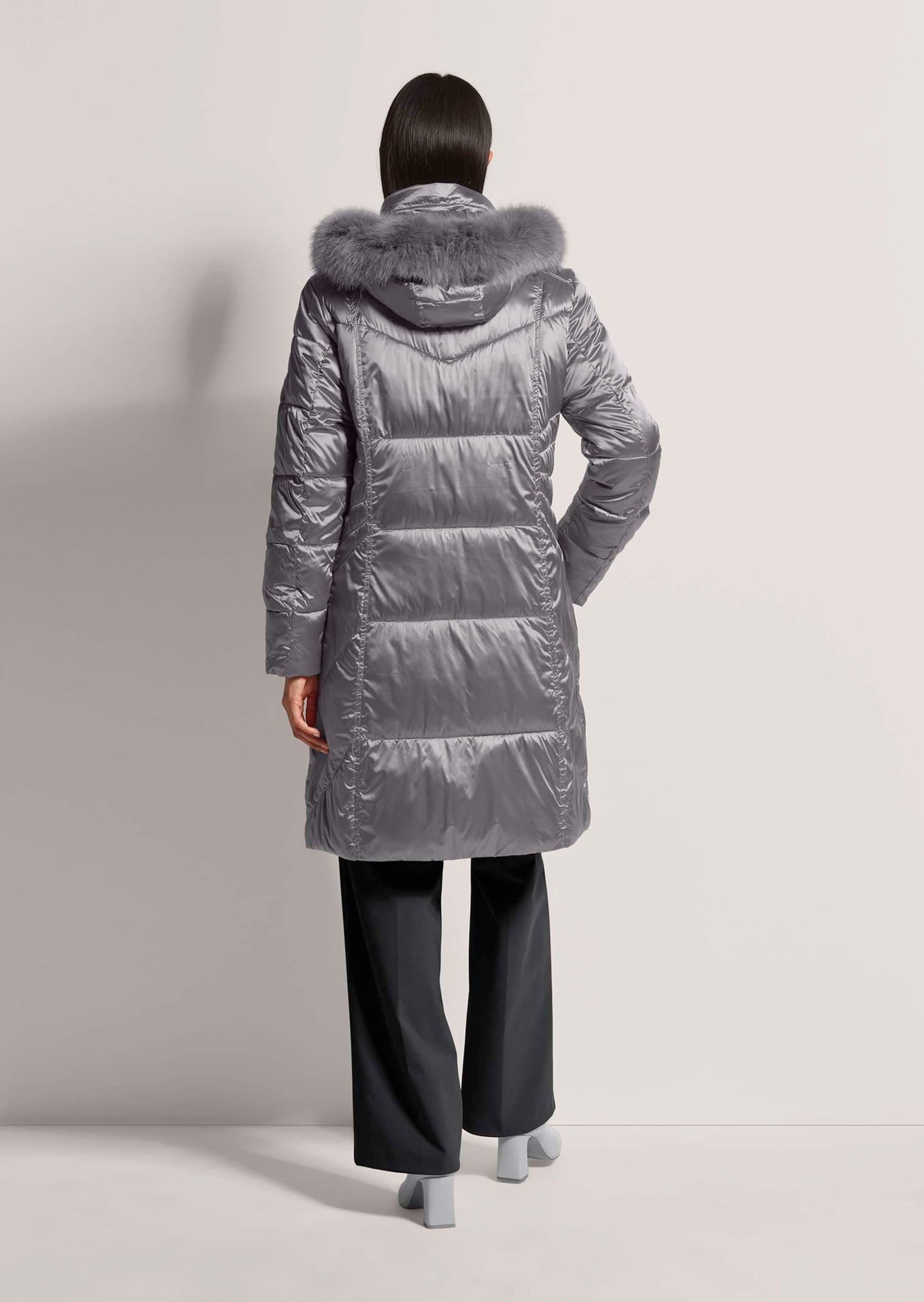 MADELEINE Steppjacke »Wintermantel Kapuzenjacke mit Fancy-Stepp«