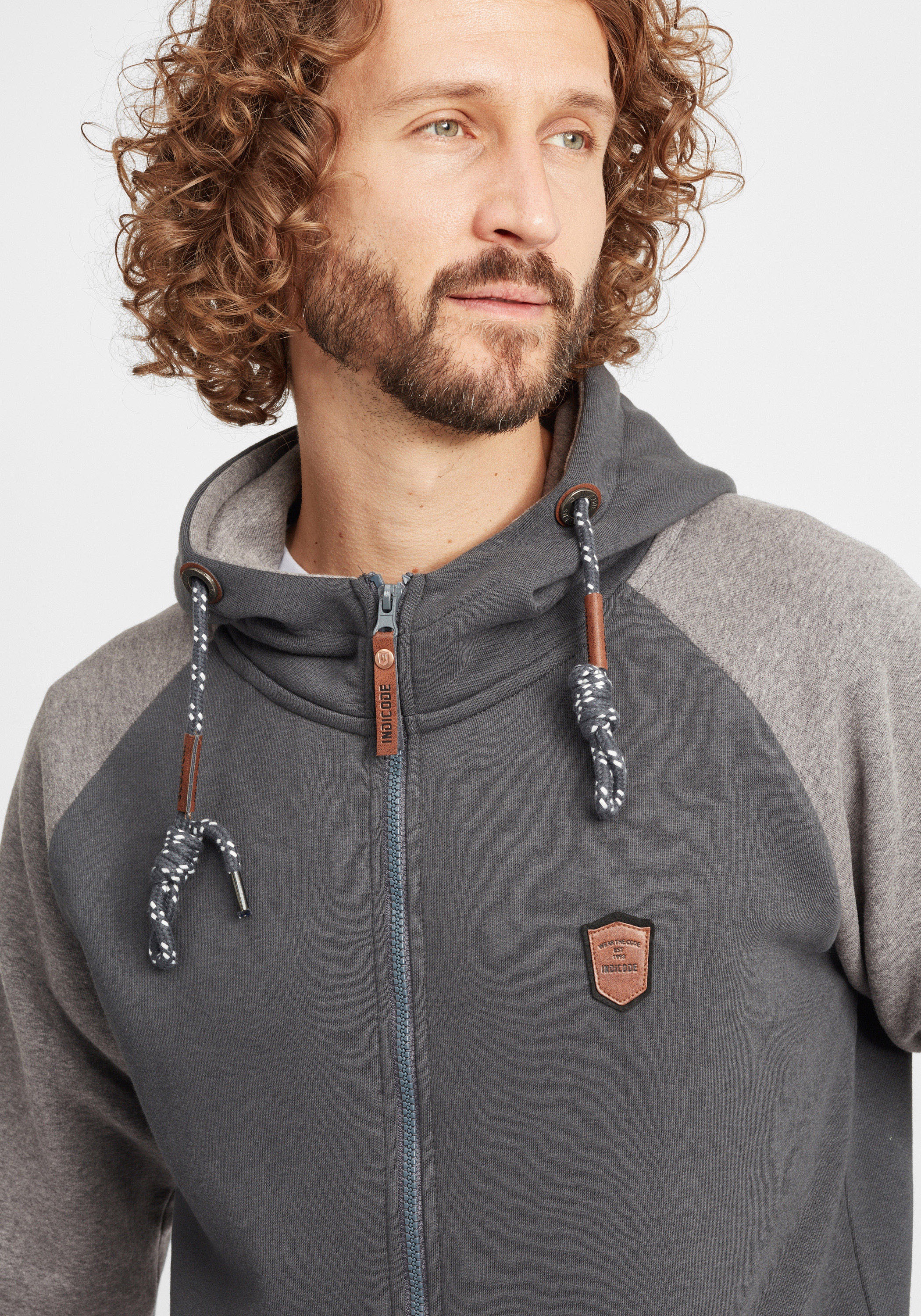 Indicode Kapuzensweatjacke »Kapuzensweatjacke IDTerence«