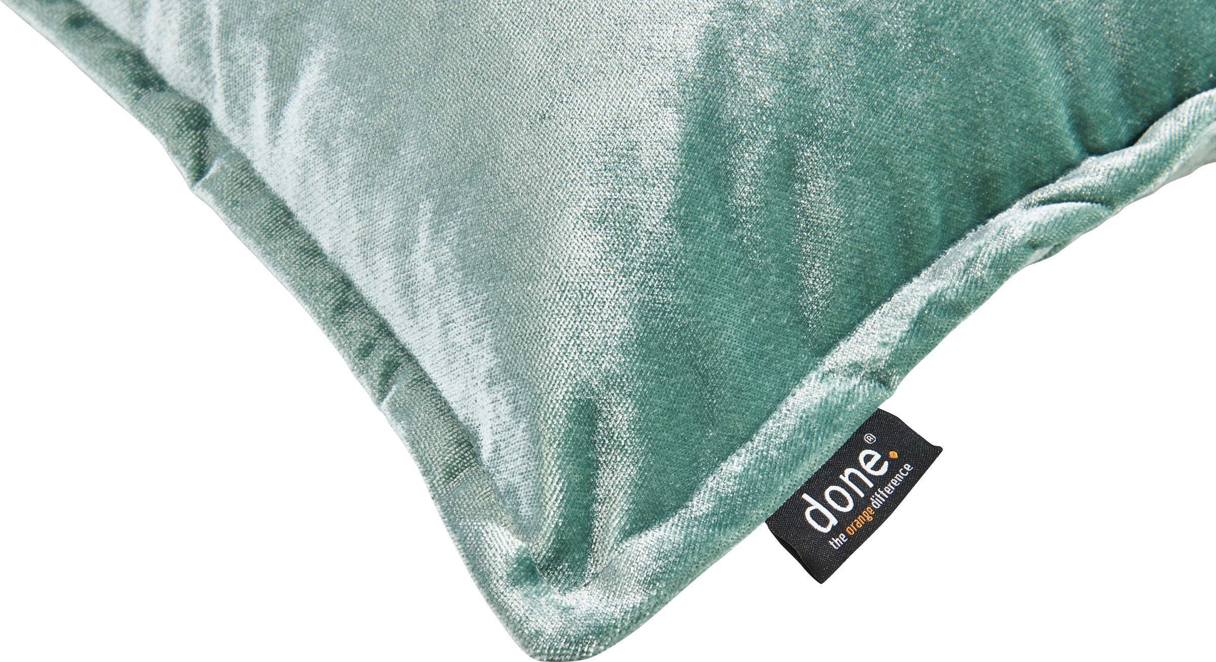 done.® Dekokissen »Glam« unifarben, Reißverschluss, Kissenhüle ohne Füllung, 1 Stück