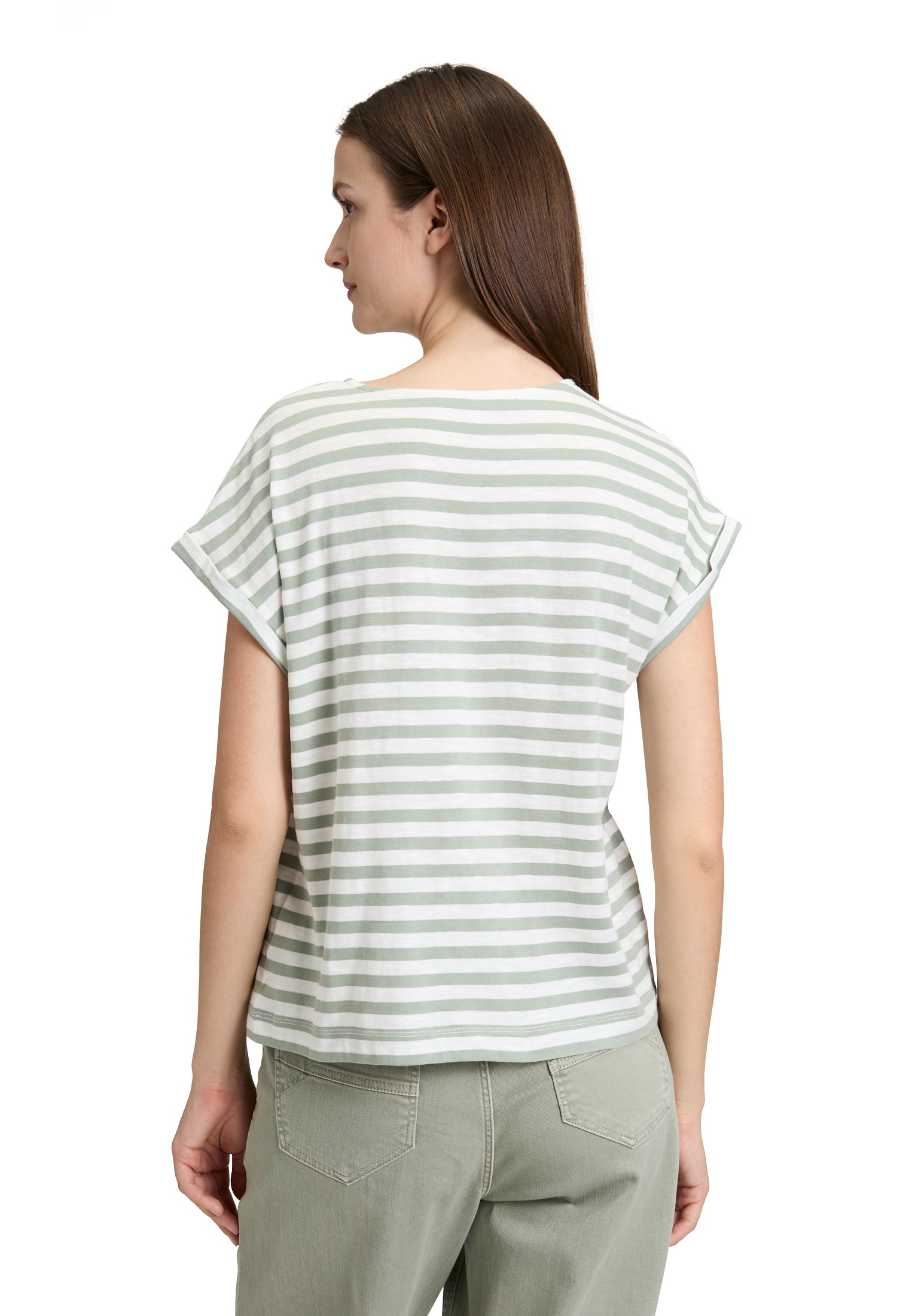 Betty&Co 3/4-Arm-Shirt »Ringelshirt mit Rundhalsausschnitt«