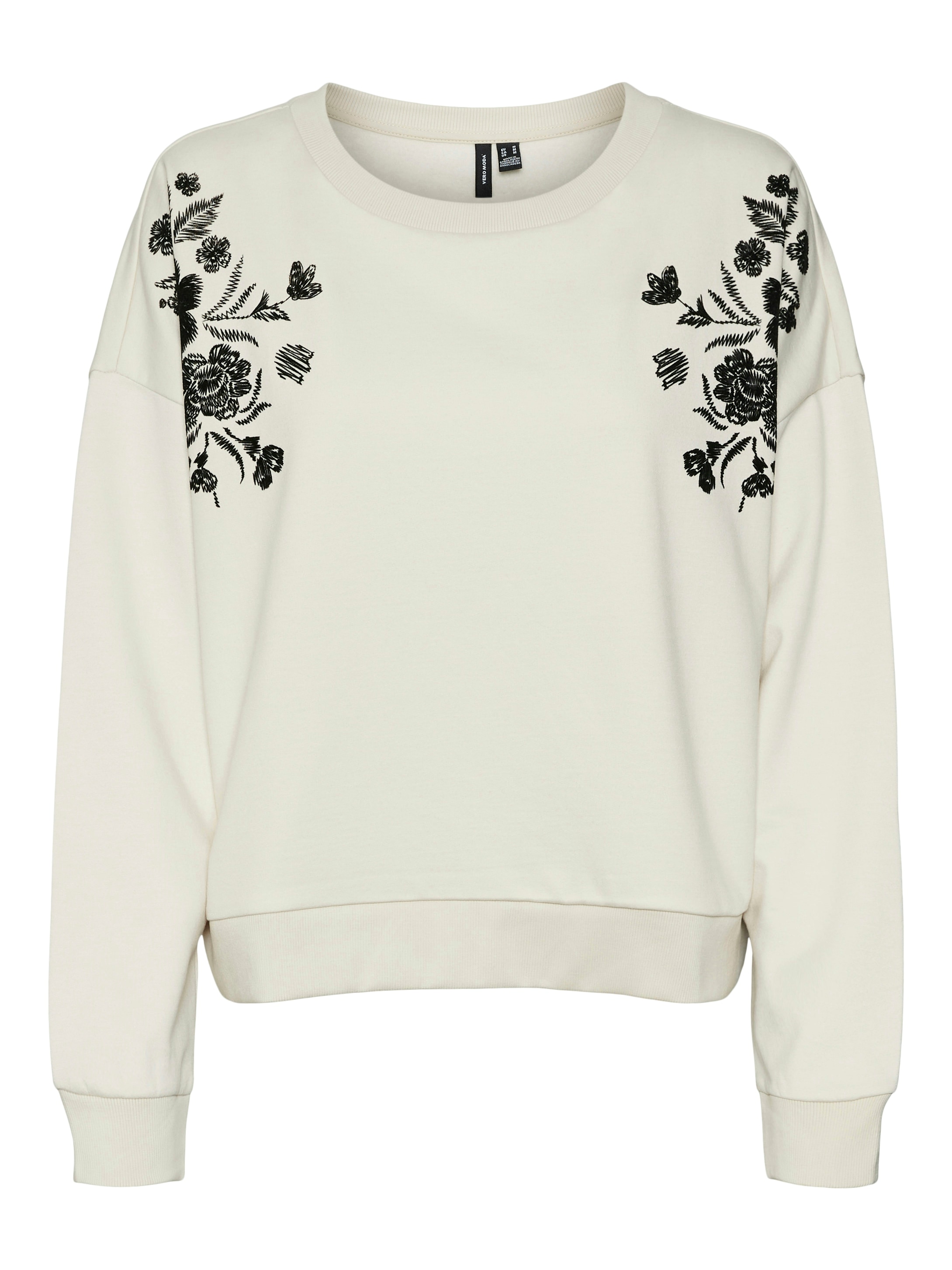Vero Moda Sweater »VMHELEN TRINA LS SWEAT BOX JRS GA«, mit Blumenprint
