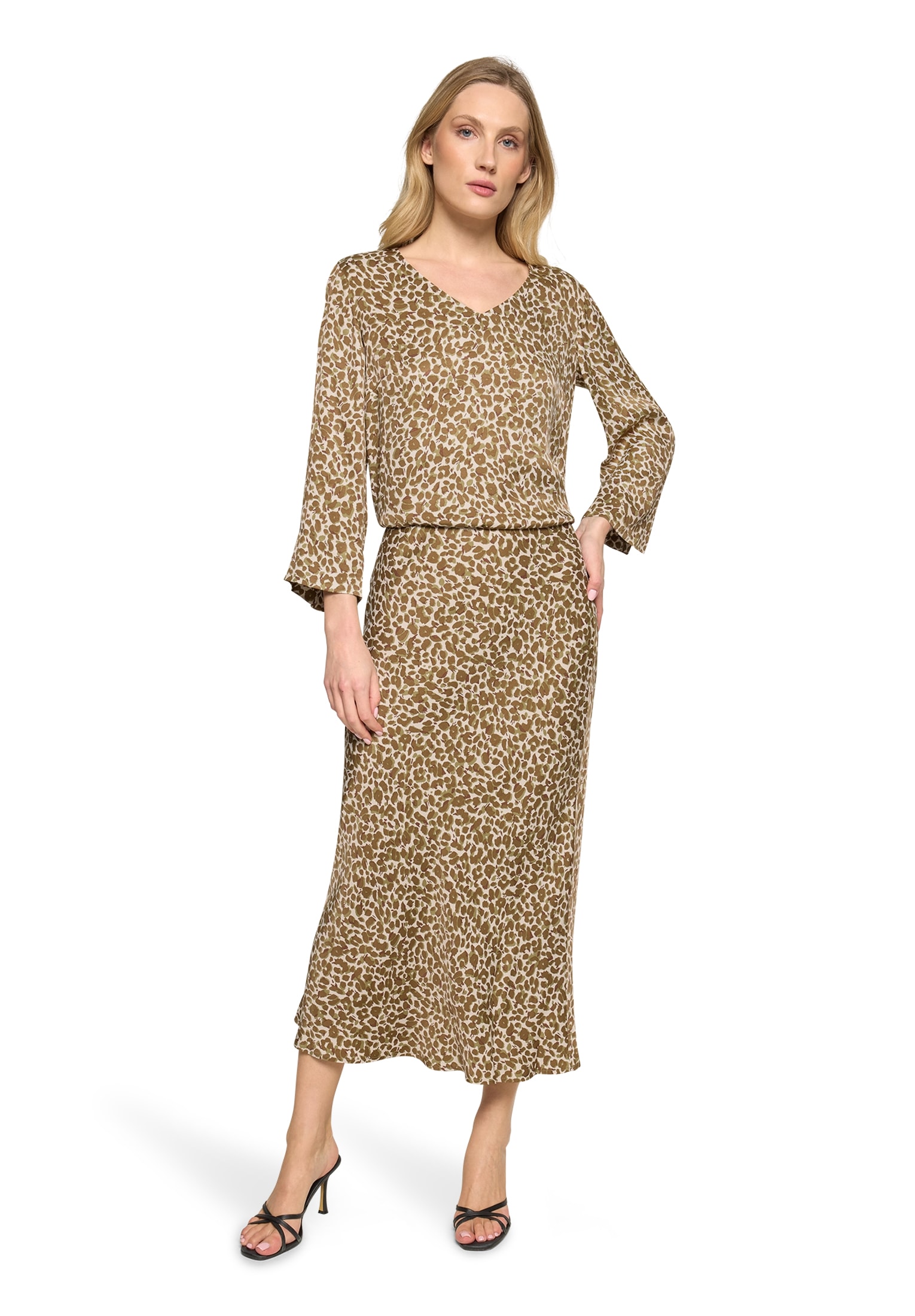 Betty Barclay Satinrock »Satinrock mit Leoprint«