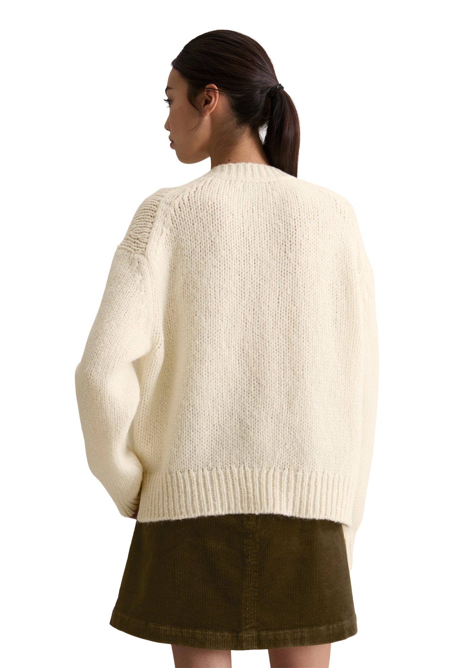 Marc O'Polo DENIM Cardigan »relaxed« aus kuschligem Schurwolle-Alpakawolle-Mix