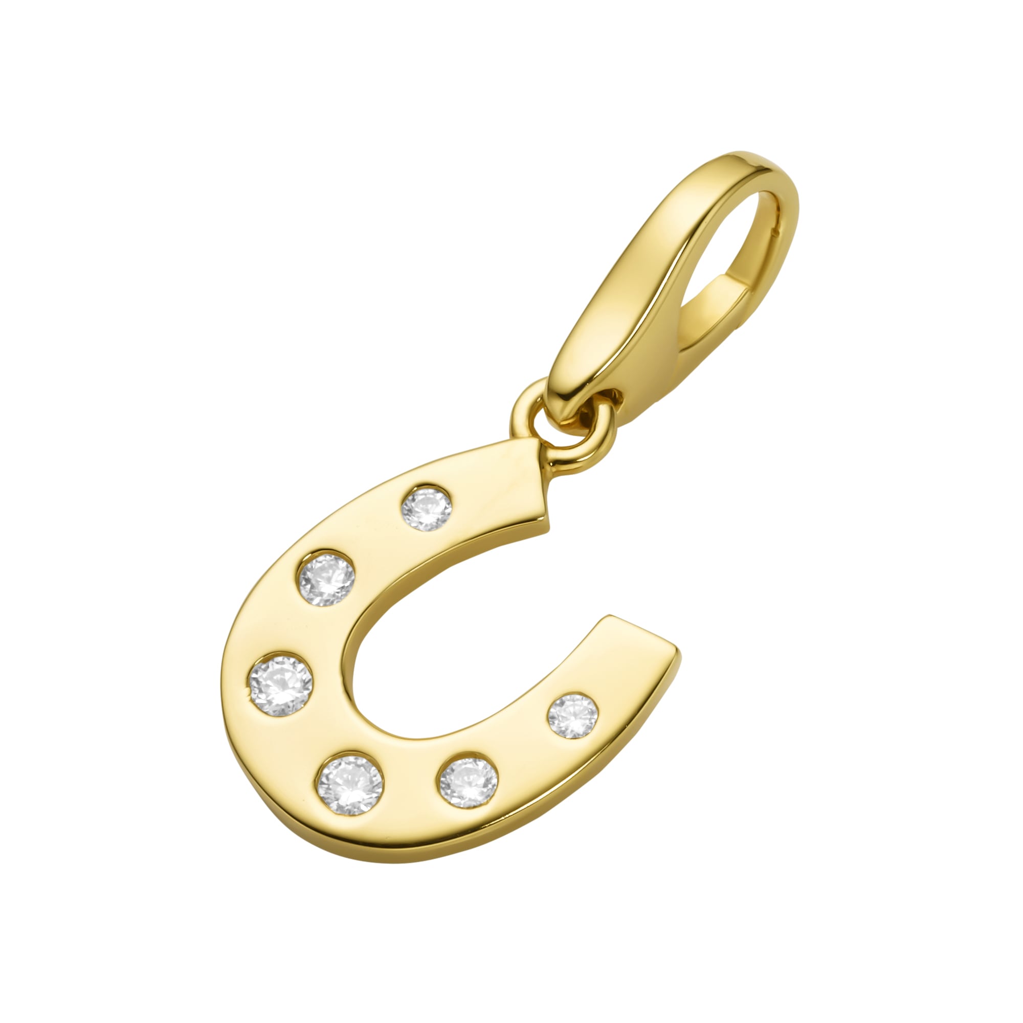 GIORGIO MARTELLO MILANO Zirkonia, mit kaufen online »Charm Hufeisen Charm-Einhänger Silber 925«