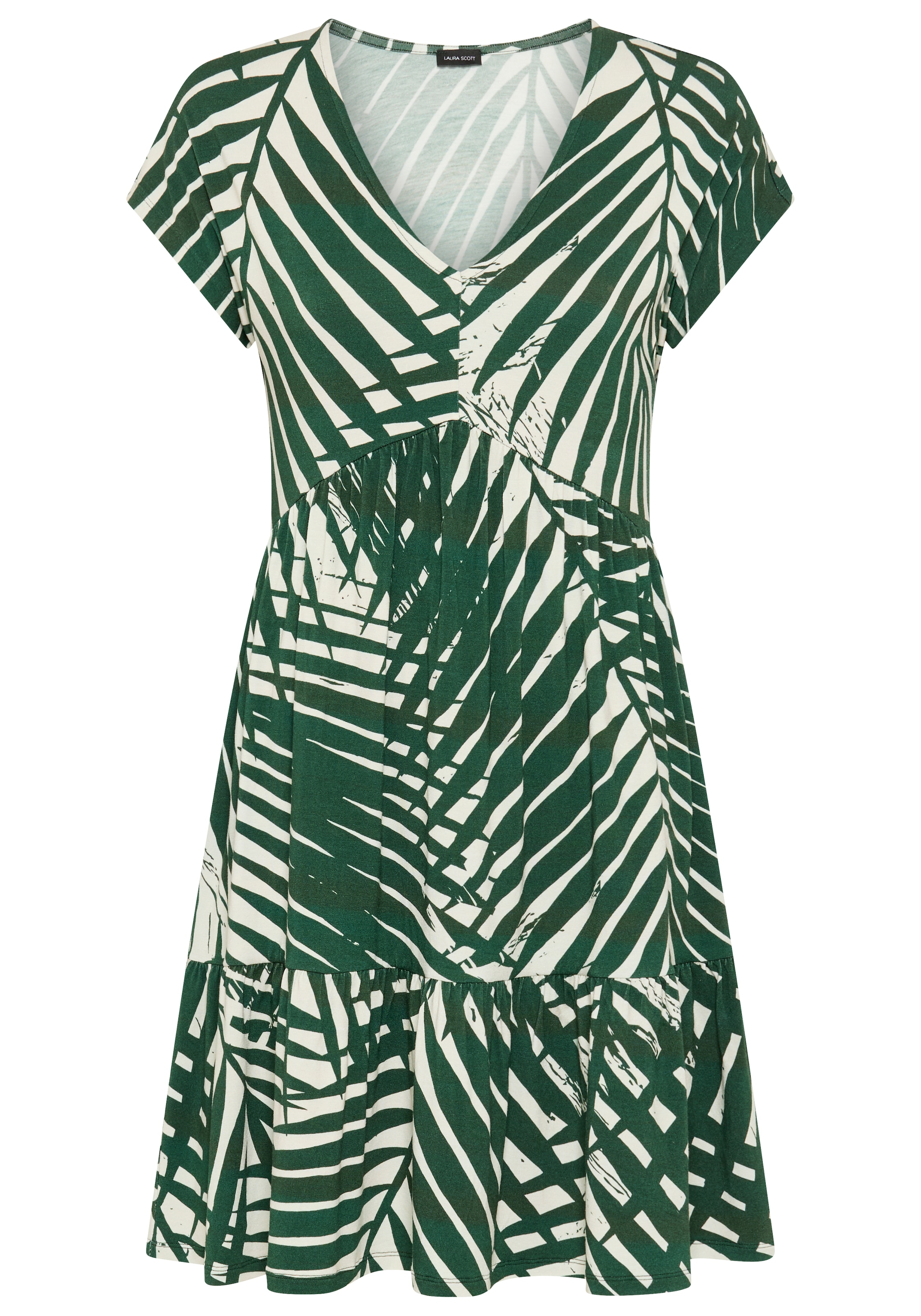 Laura Scott Sommerkleid gemustertes Design, für Casualmode und Sommermode