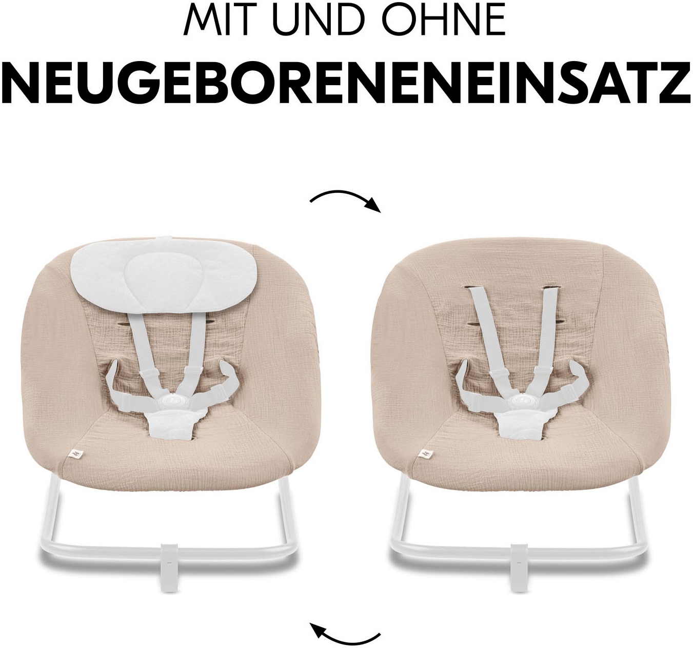 Hauck Kindersitzbezug »Schonbezug für Babywippe; Highchair Bouncer Cover«, Schonbezug für Babywippe