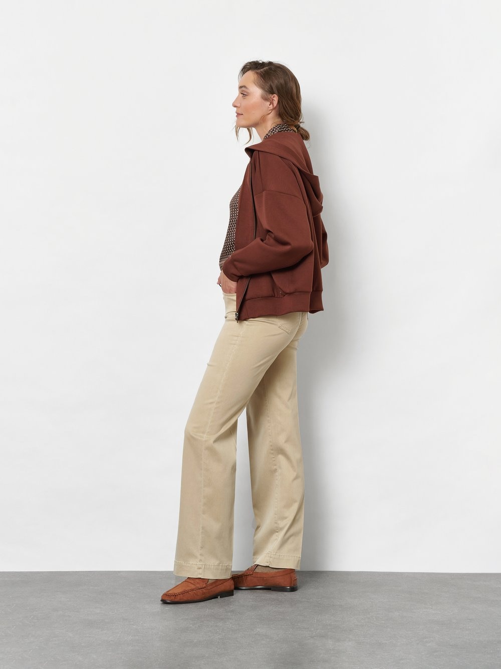 TONI Stoffhose »Jenny Wide«  mit Stretch