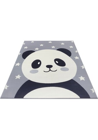 HANSE Home Kinderteppich »Panda Pepples«, rechteckig, 9 mm Höhe, Kurzflor, Tiermotiv,... kaufen