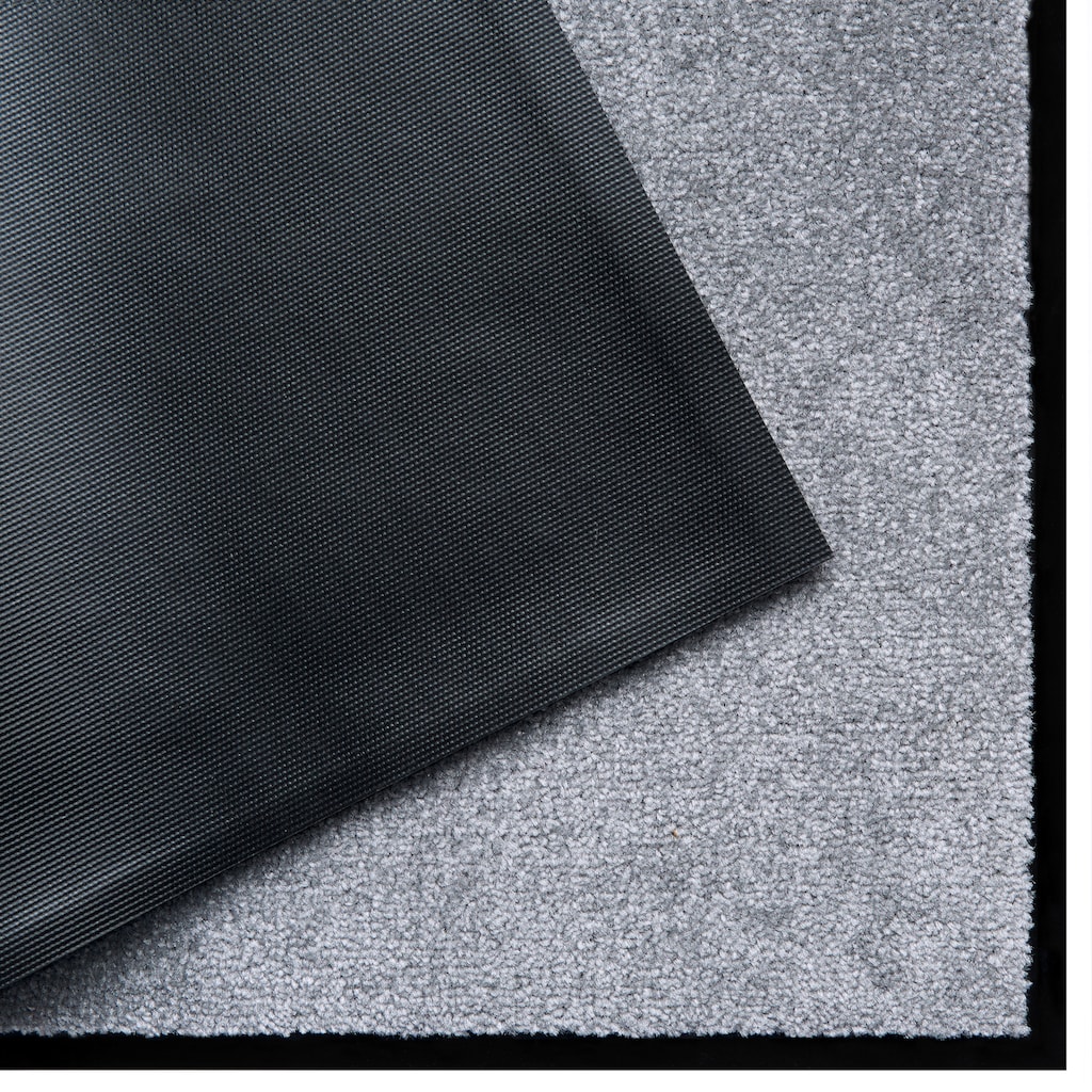 Home affaire Fußmatte »Triton«, rechteckig, 7 mm Höhe, In- und Outdoor geeignet, waschbar, Unifarben Design, Rutschfest, Robust, Pflegeleicht, Eingangsbereich