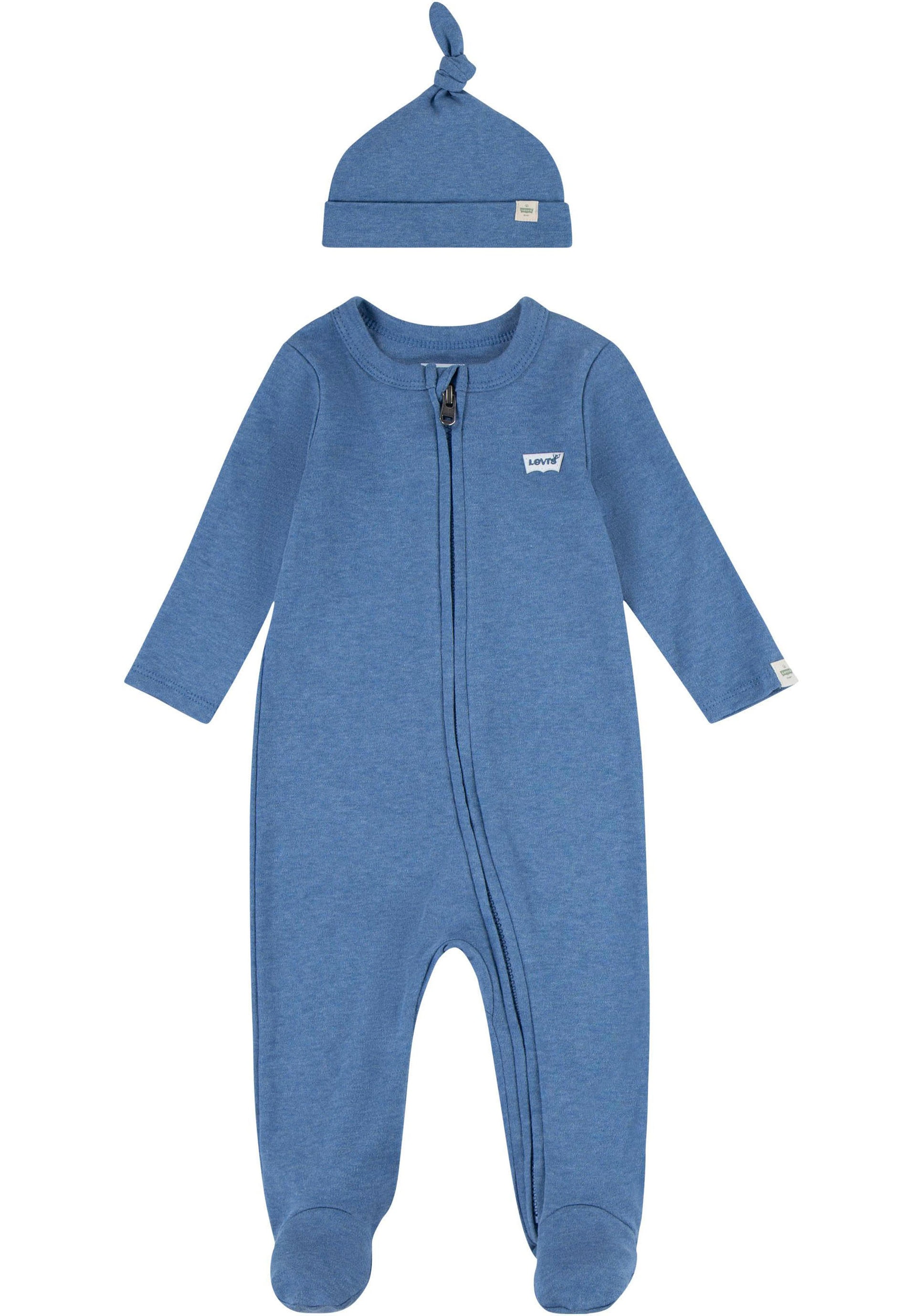 Levi's® Kids Neugeborenen-Geschenkset »LVN FOOTED COVERALL & HAT SET«, UNISEX