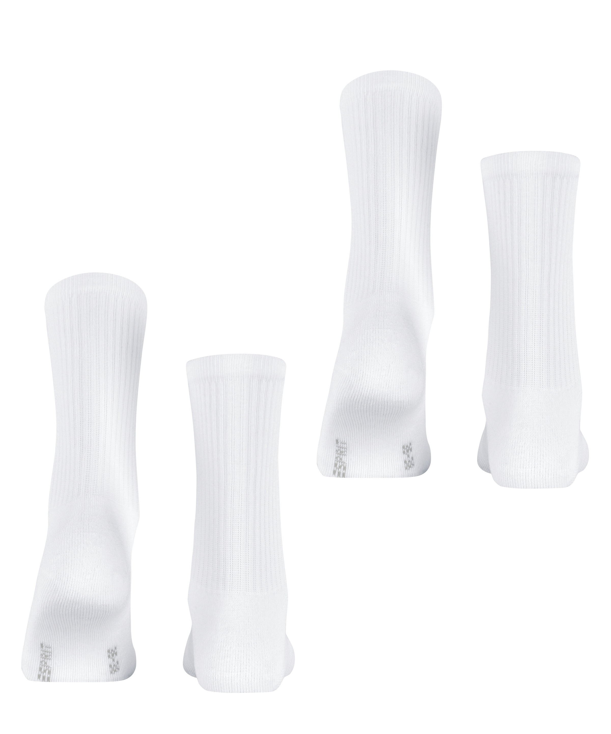 Esprit Socken »Basic Tennis« 2 Paar,  Rippenstruktur, schmales Bündchen, weiche Sohle