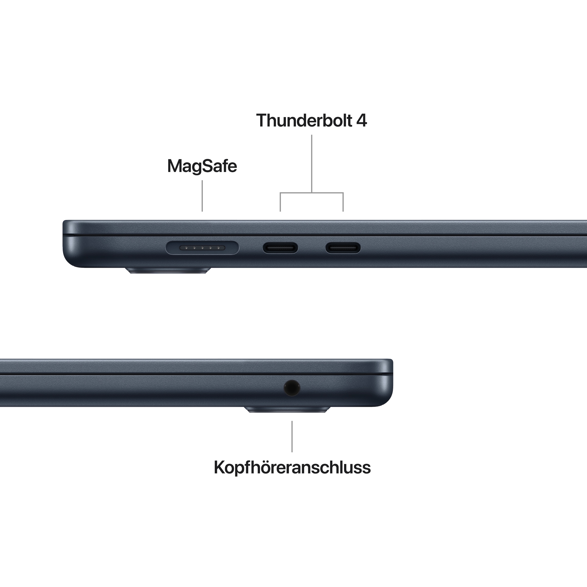 Apple Notebook »15-inch MacBook Air« 38,91 cm / 15,3 ″ Apple M5 10-Core GPU 512 GB SSD