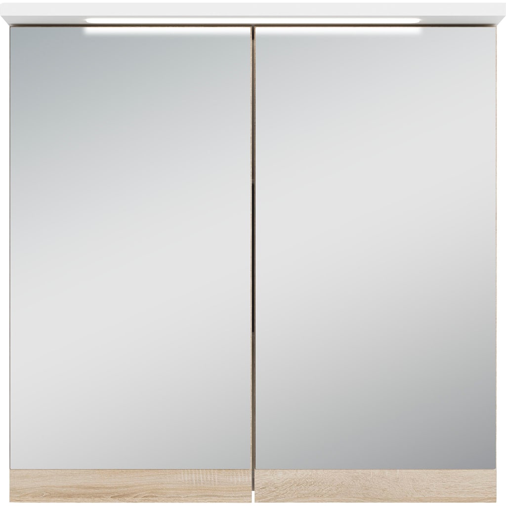 byLIVING Spiegelschrank »Marino«, Breite 60 cm, mit soft close Türen, inklusive LED Beleuchtung