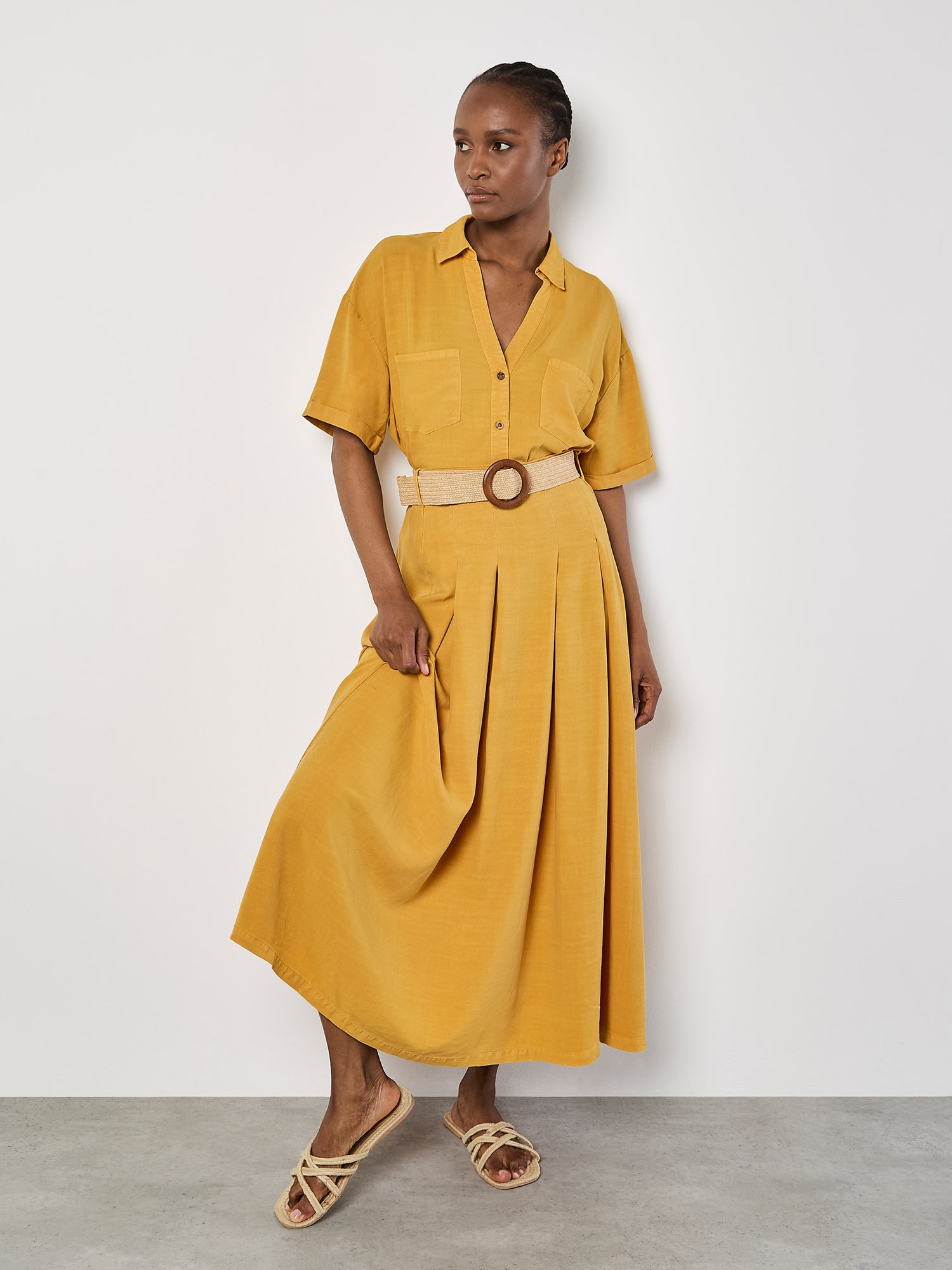 Apricot Hemdbluse »Bluse« mit offenem Kragen