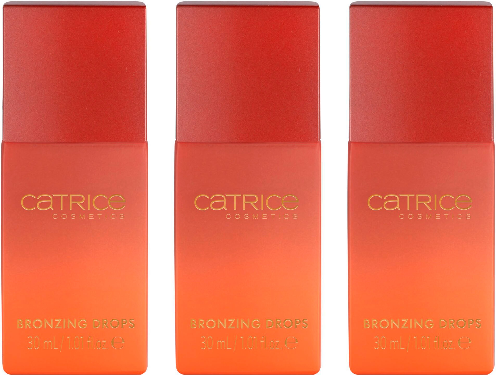 Catrice Body-Bronzer »MIDNIGHT SUN Bronzing Drops«, (Set, 3 tlg.), Seidige Textur, leicht verblendbar, für ein gebräuntes Finish.