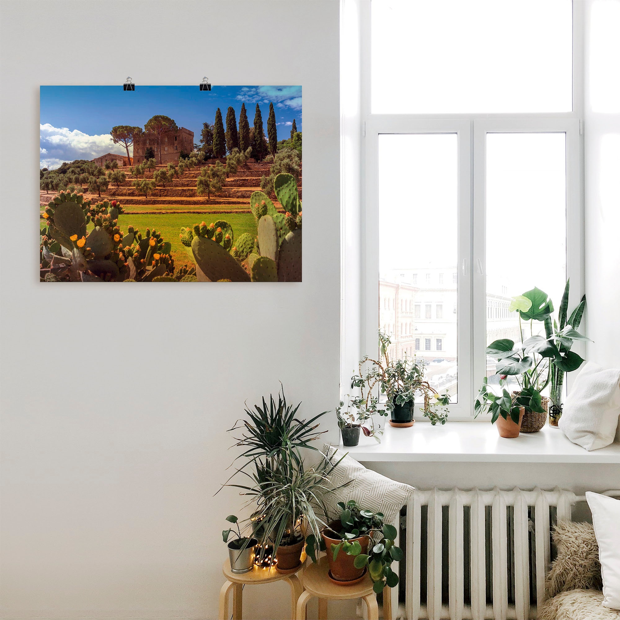 Artland Wandbild »Toskana I«, Europa, (1 St.), als Leinwandbild, Poster in  verschied. Größen kaufen im OTTO Online Shop