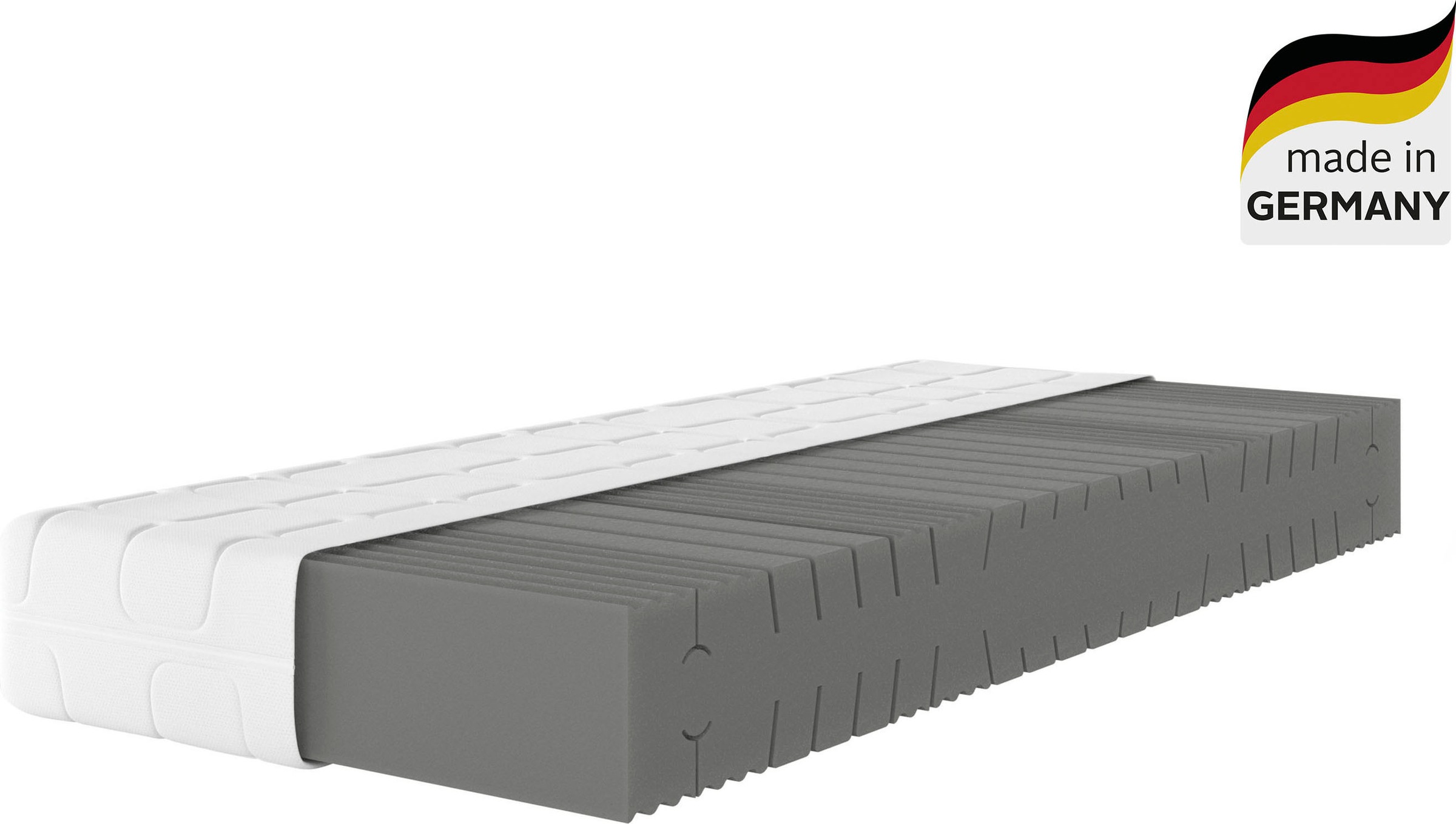 Älgdröm Komfortschaummatratze »Sondervig in weiß, Größe B/L: 140 cm x 200 cm