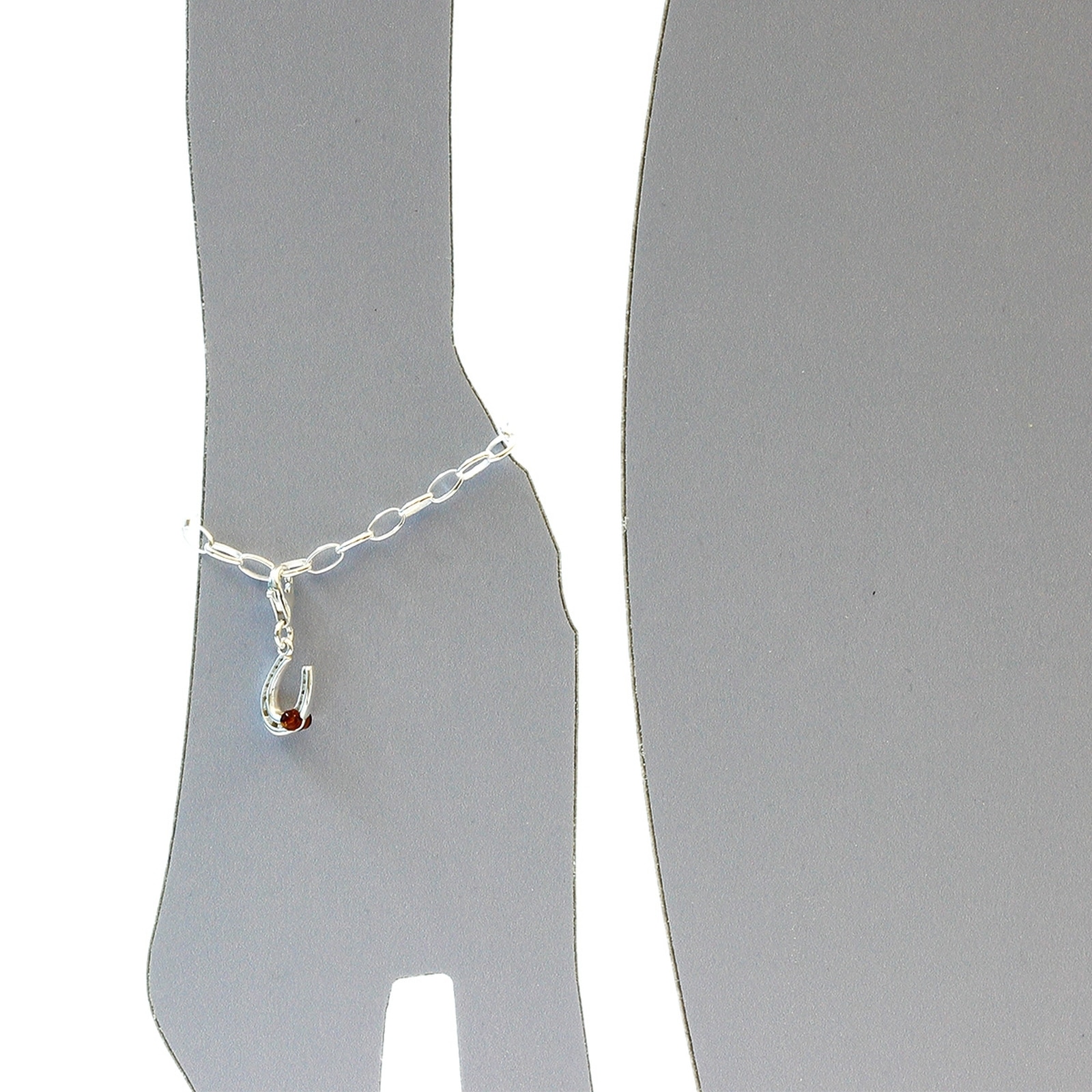 OSTSEE-SCHMUCK Kettenanhänger »- Hufeisen - Silber 925/000 - Bernstein«