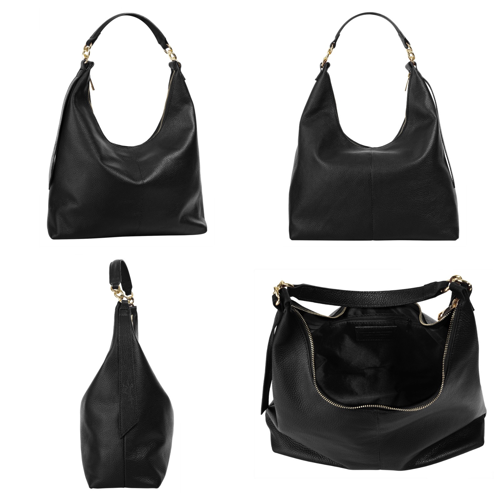 Samantha Look Shopper, Made in Italy, Große Handtasche mit Smartphonefach