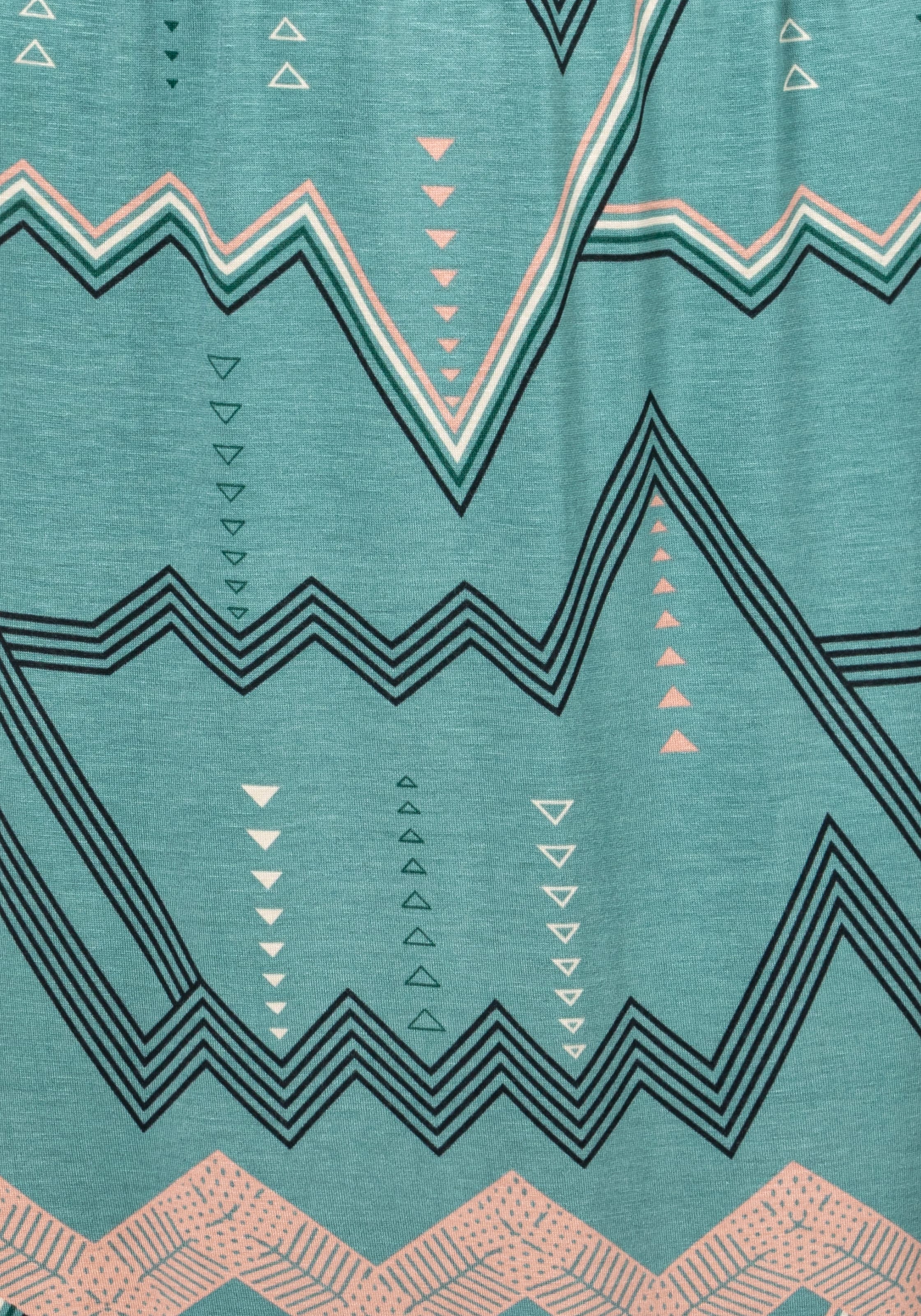 LASCANA Sleepshirt, mit grafischem Zick-Zack Muster bestellen bei OTTO
