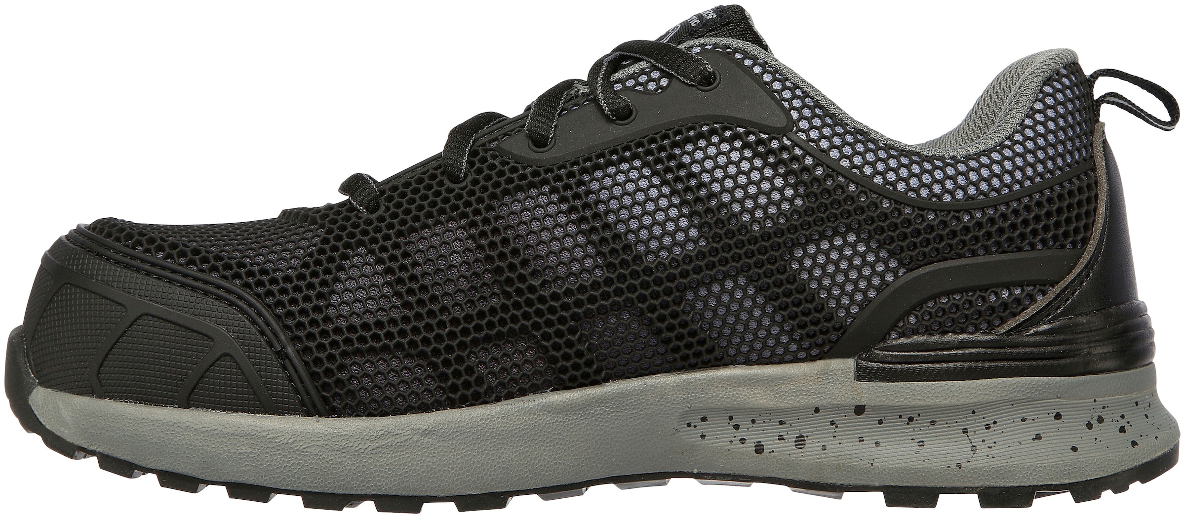 Skechers Sicherheitsschuh »BULKLIN-LYNDALE«, rutschhemmende stark profilierte Gummi-Laufsohle, EN ISO 20345:2011