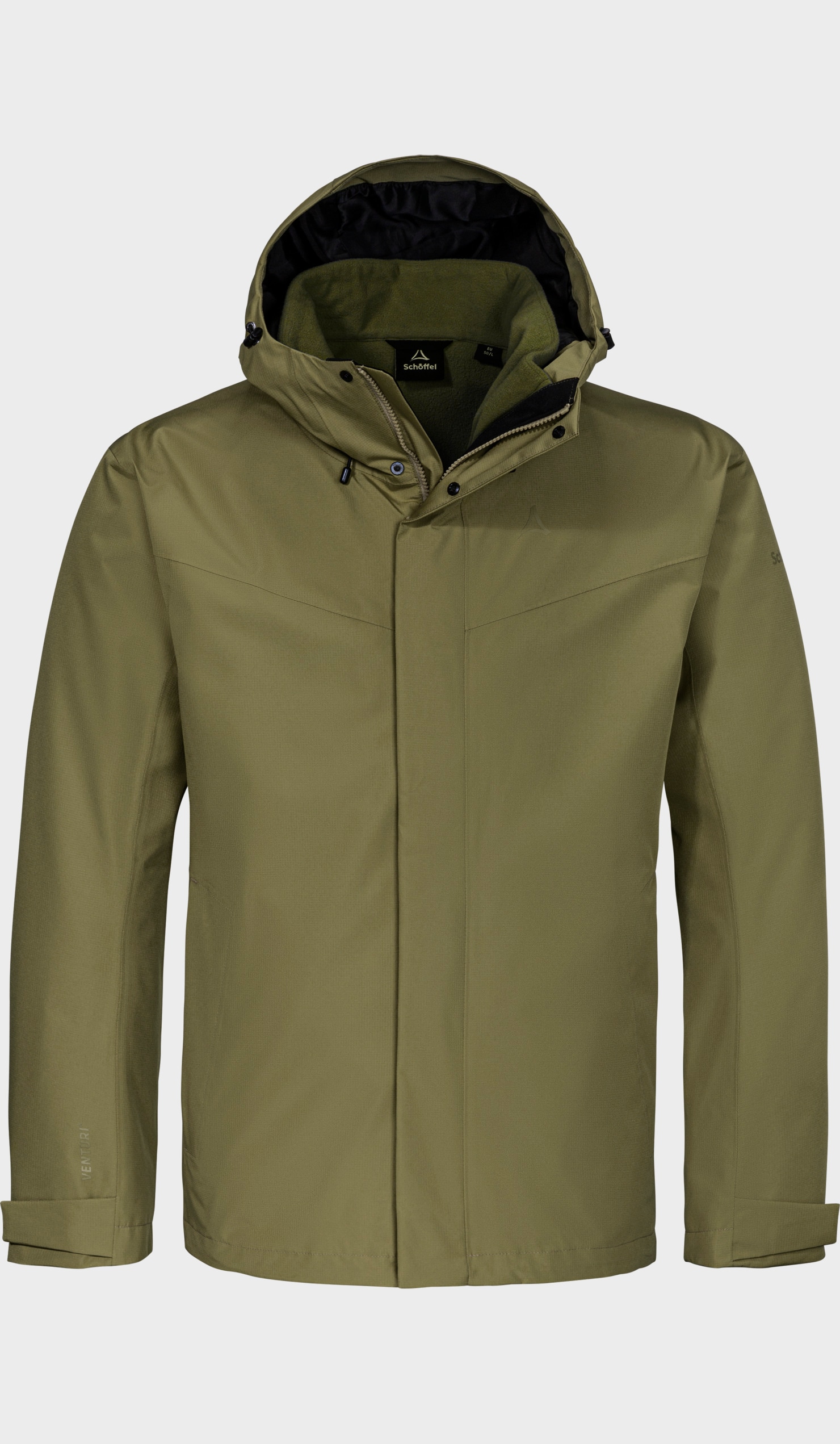 Schöffel Doppeljacke »3in1 Jacket Style Okere MNS« mit Kapuze