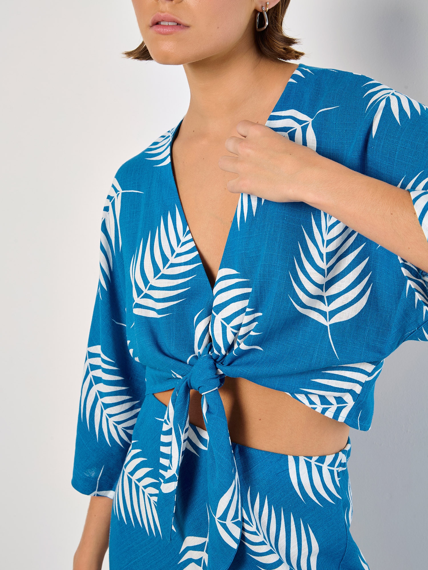 Apricot Klassische Bluse »Bluse« mit Knotenverschluss