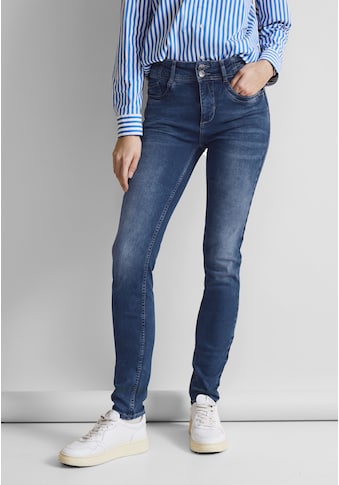 Slim-fit-Jeans »QR York«, mit Stretch