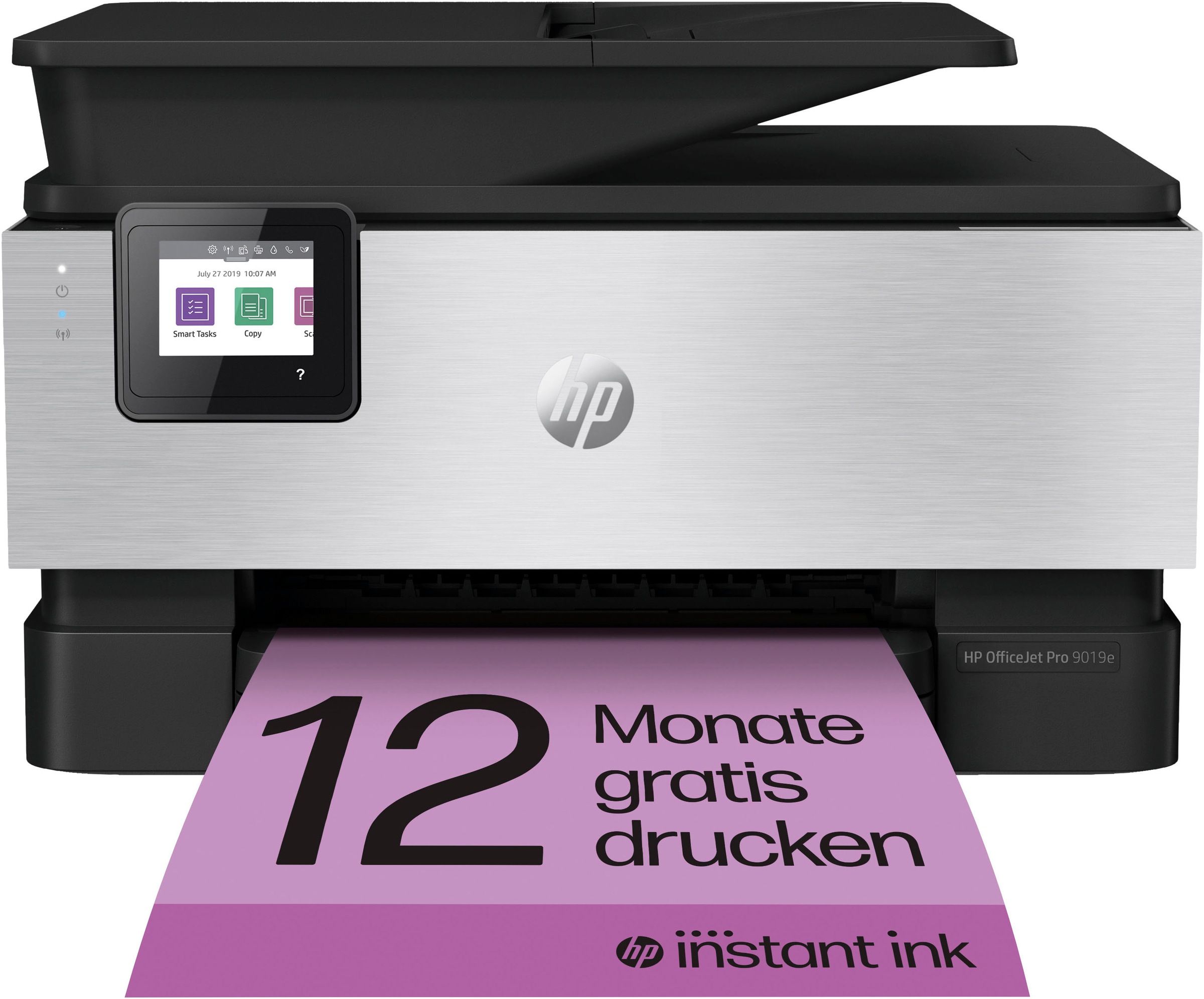 HP Multifunktionsdrucker »OfficeJet Pro 9019e«, 12 Monate gratis Drucken mit HP Instant Ink inklusive