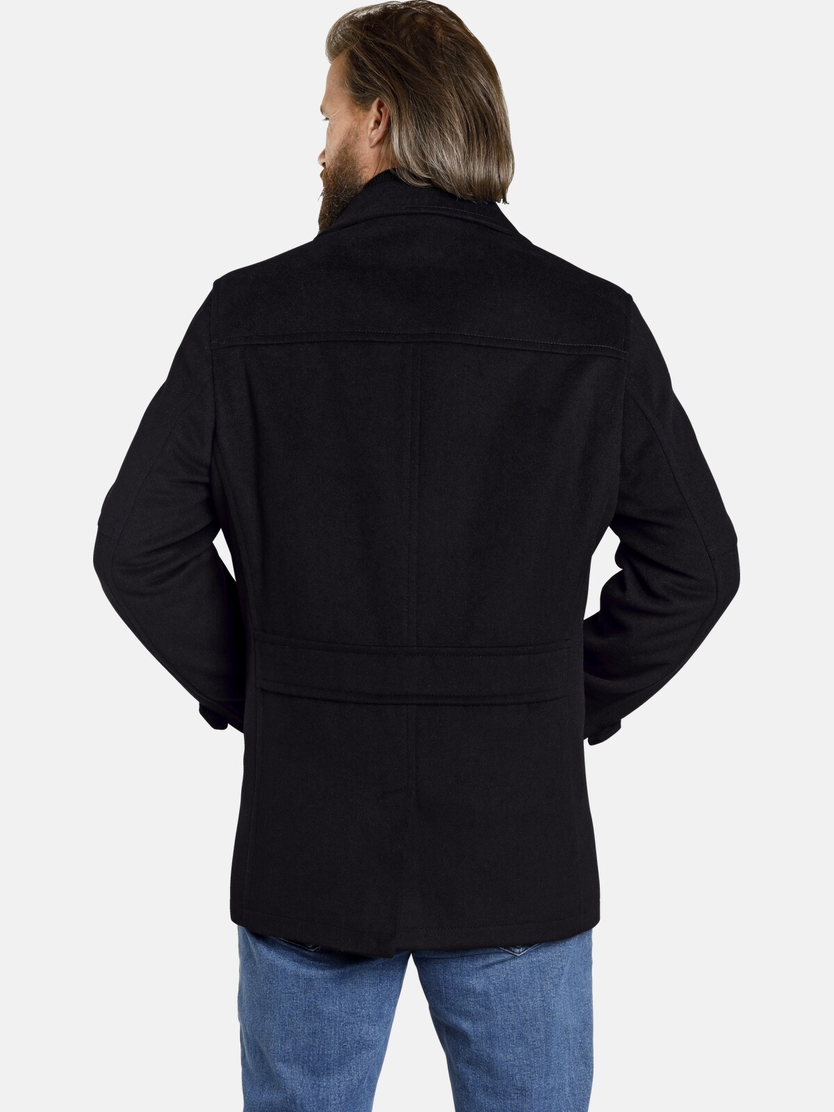 Jan Vanderstorm Langjacke »Jacke TJORVE«, (1 St.), mit abnehmbaren Stehkragen