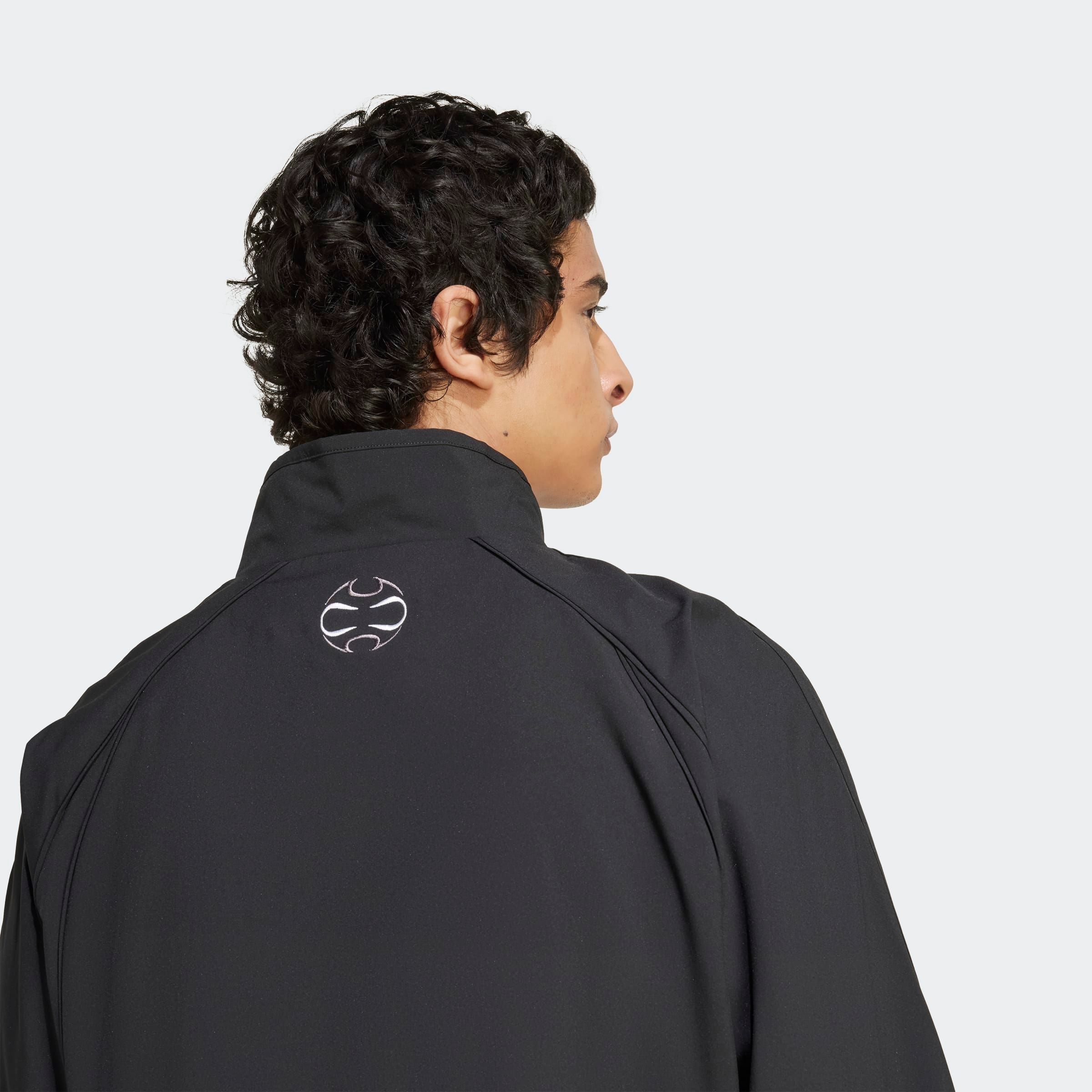 adidas Originals Sommerjacke »TEAMGEIST TT« mit hohem Kragen, aus gewebtem Polyester, lockere Passform