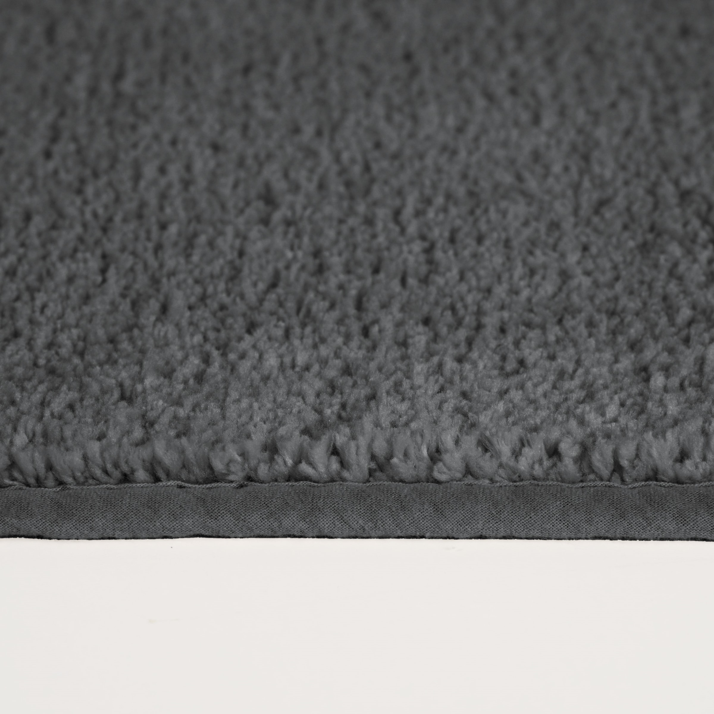 my home Badematte »Vanessa, Badvorleger, Badezimmer Teppich«, rutschhemmend beschichtet, schnell trocknend-fußbodenheizungsgeeignet-strapazierfähig, Badteppich, weiche Haptik, unifarben