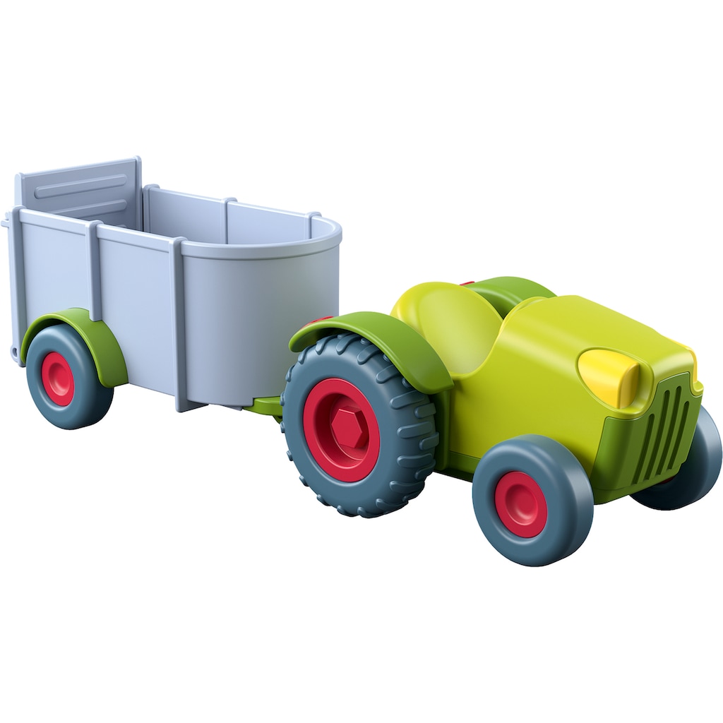 Haba Spielzeug-Traktor »Little Friends - Traktor mit Anhänger«