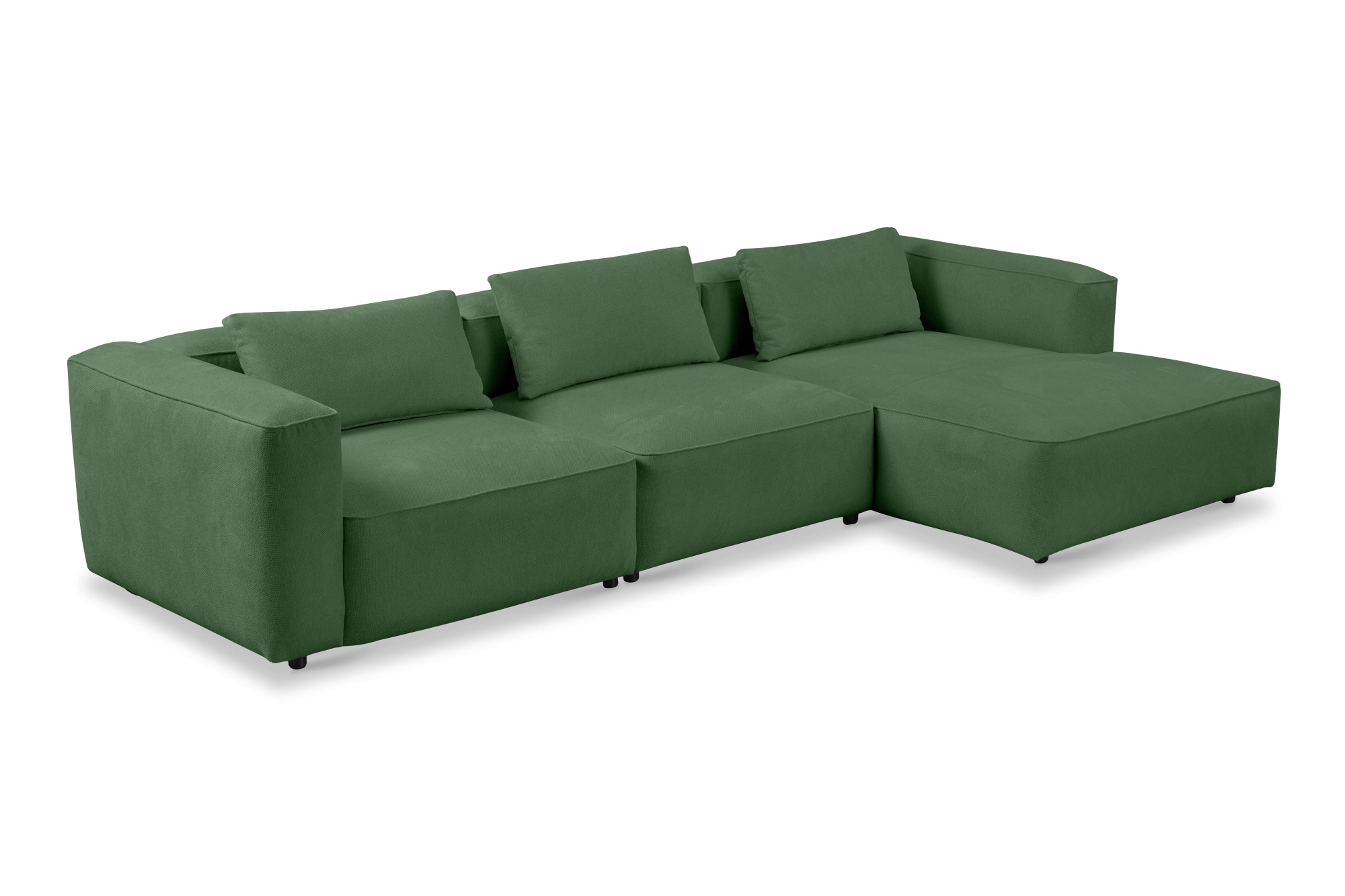 andas Ecksofa »Tvinnet«, Breite 317 cm, extra tiefe Sitzfläche, kubisches Sitzvergnügen