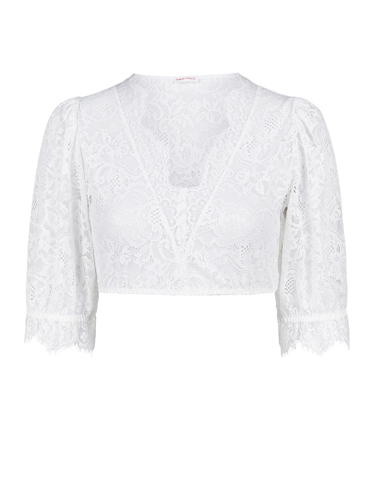 Nina Von C. Dirndlbluse »Dirndl-Bluse halbarm Celine«