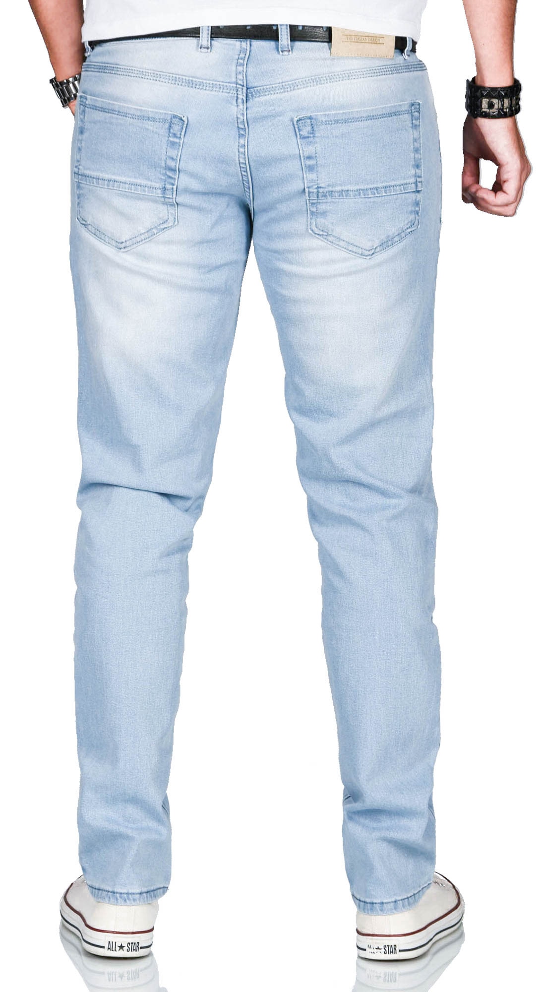 Alessandro Salvarini Slim-fit-Jeans »A. Salvarini Herren Jeans Multi AS160-AS165«